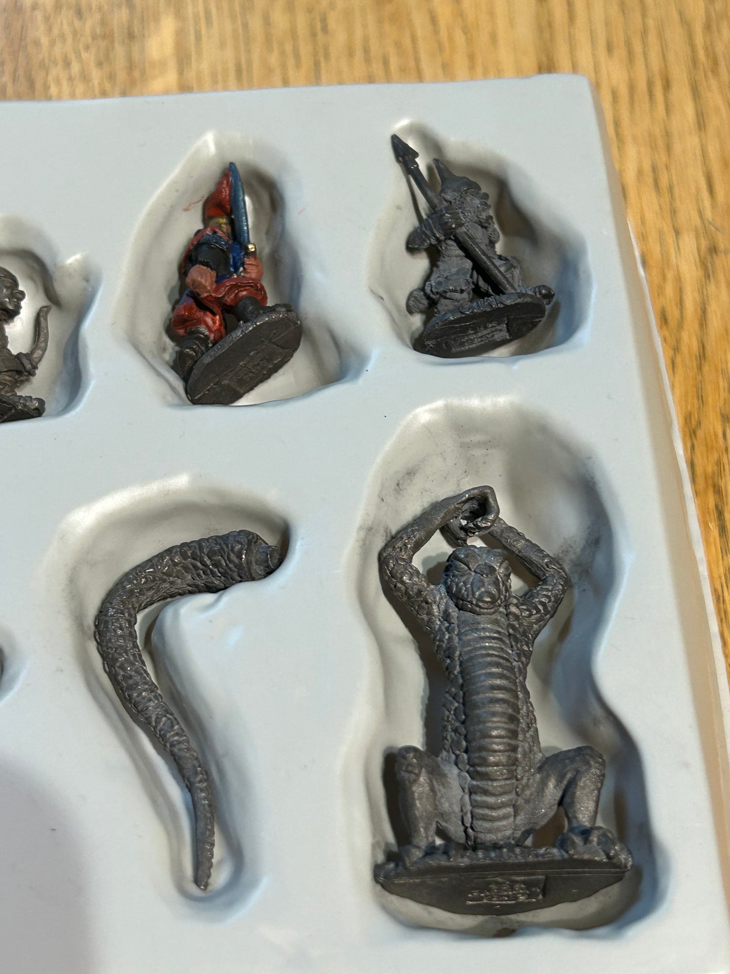 CITADEL LONE WOLF LW1 GIAK ATTACK BOX SET WARHAMMER VERY RARE METAL
