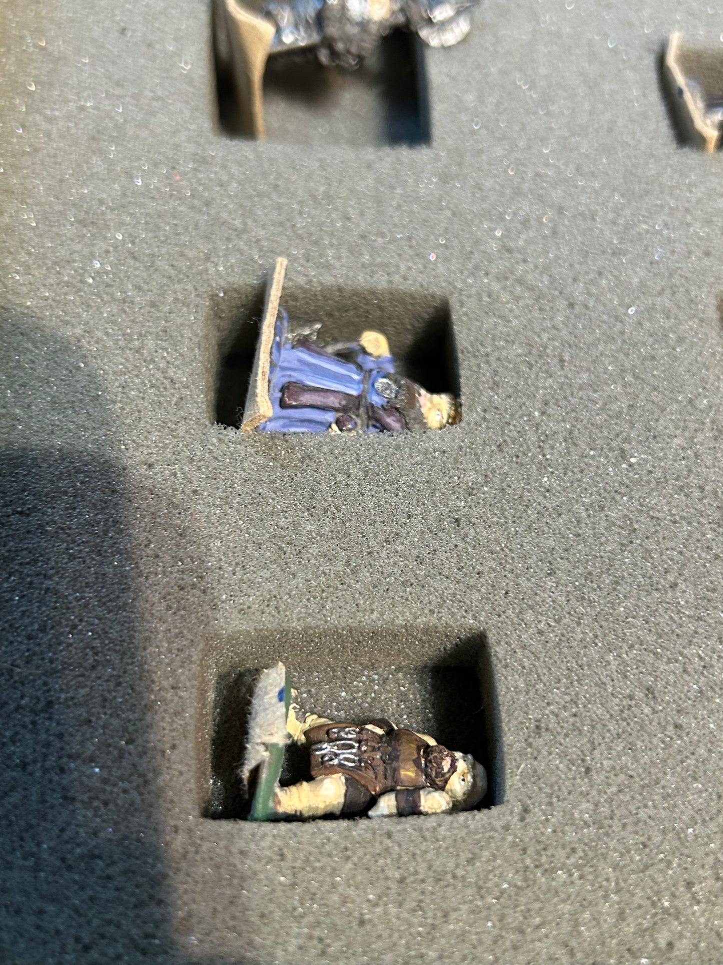 Citadel Miniatures Set Two The Dwarf King's Court from Games Workshop (complete but box has quite a bit of damage)
