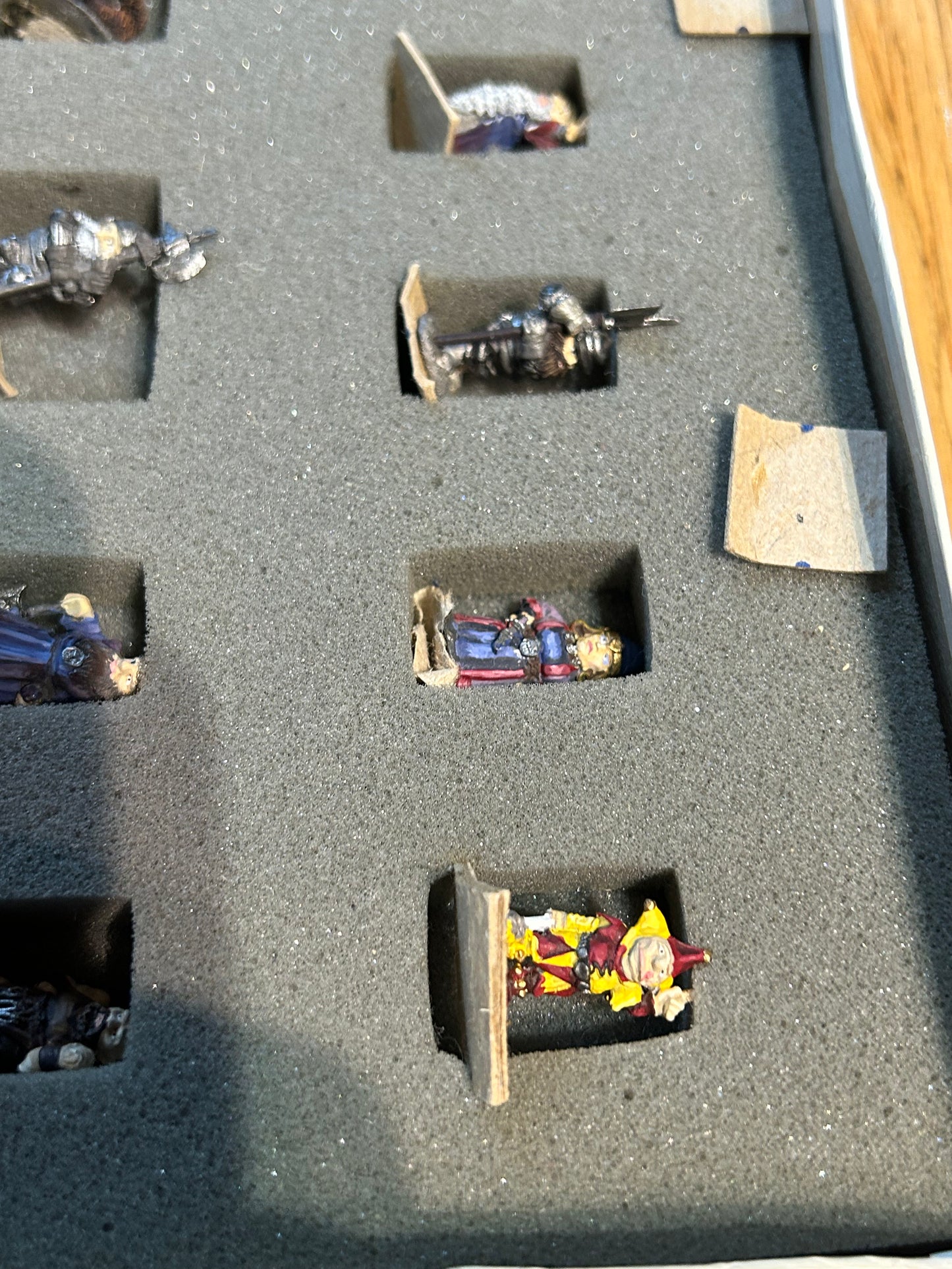 Citadel Miniatures Set Two The Dwarf King's Court from Games Workshop (complete but box has quite a bit of damage)