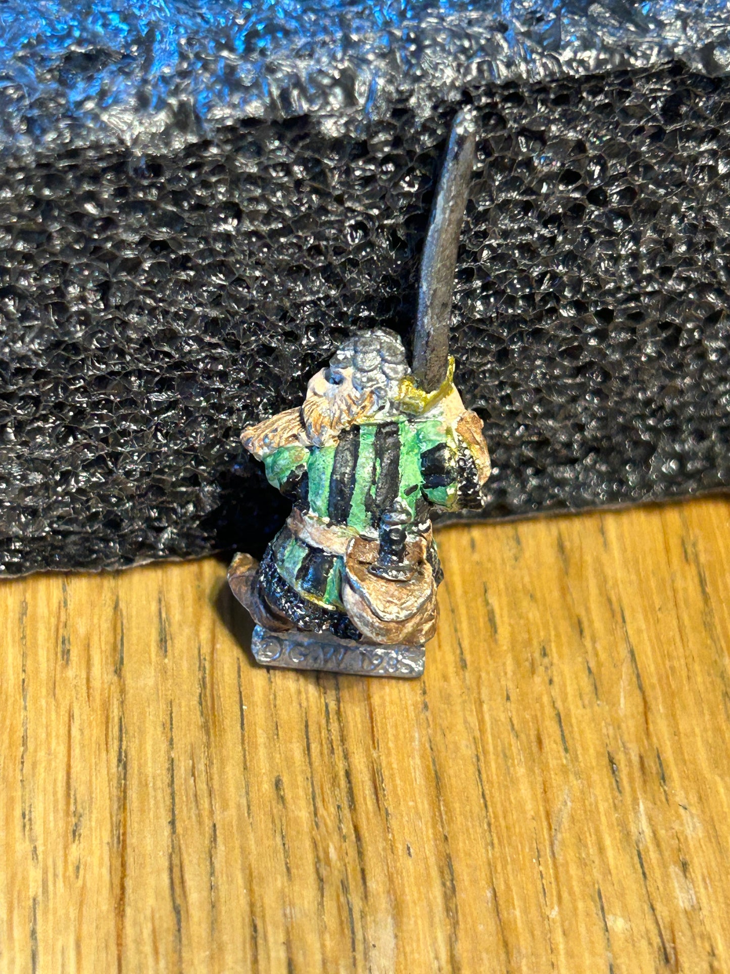 Warhammer Citadel 1985 Imperial Dwarf D5 Gardrore Kazgar - Metal