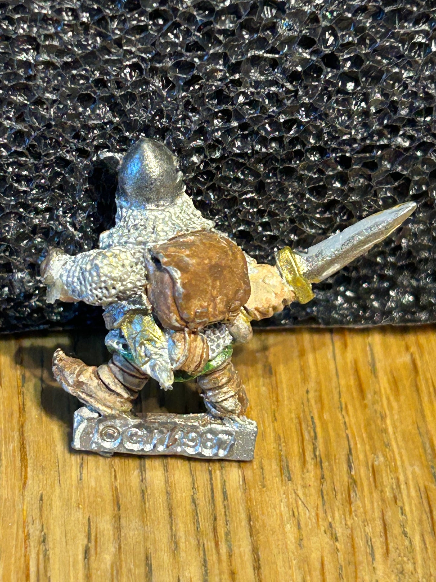 D4 Dwarf Adventurer Zandur 80s Metal Citadel Dwarfs O419