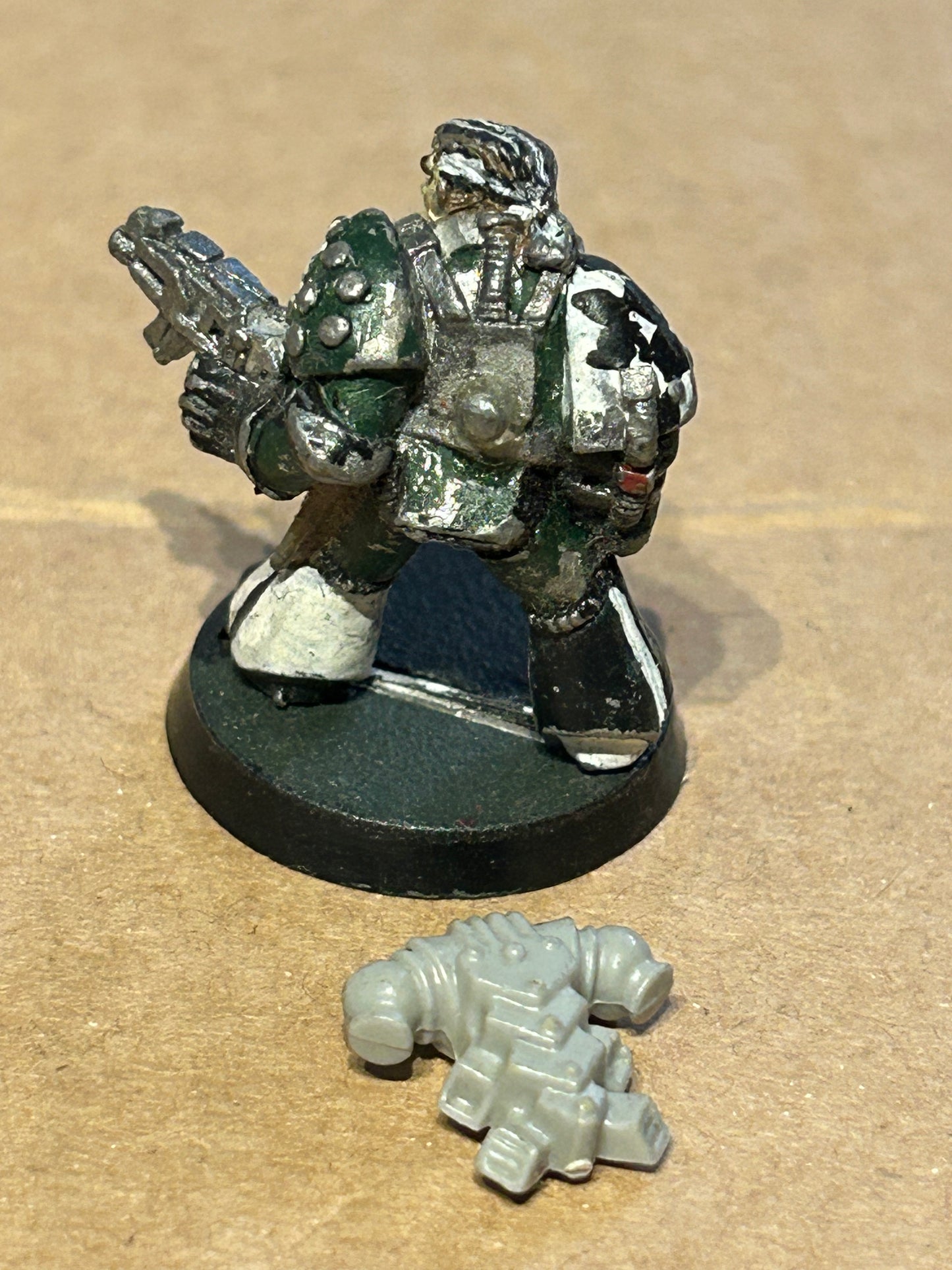 Space Marine Brother Napier Power Fist Rogue Trader Metal Citadel Marines