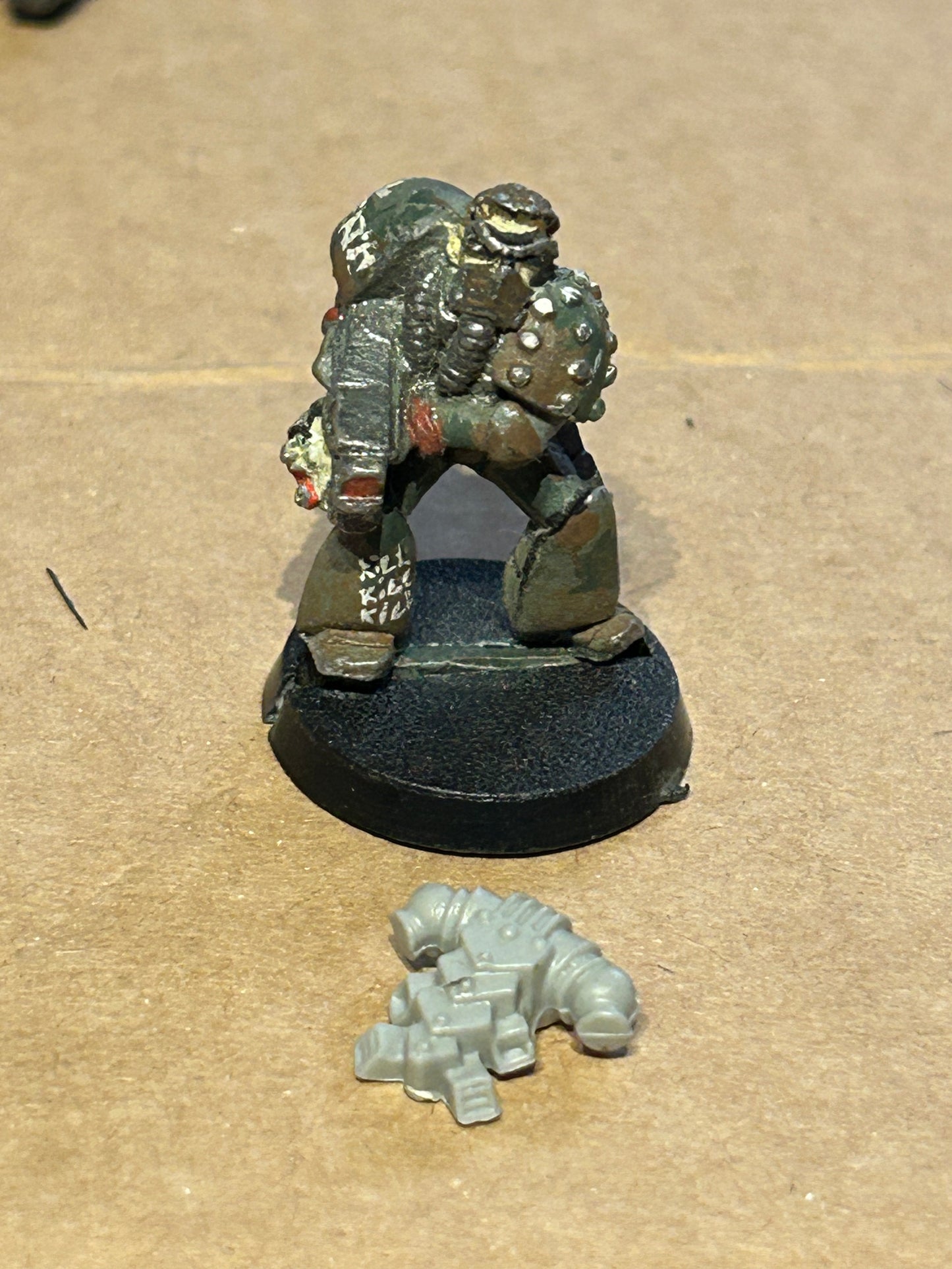 Rogue Trader Space Marine RT101 Brother McCarthy Warhammer 40k 1988 Metal OOP