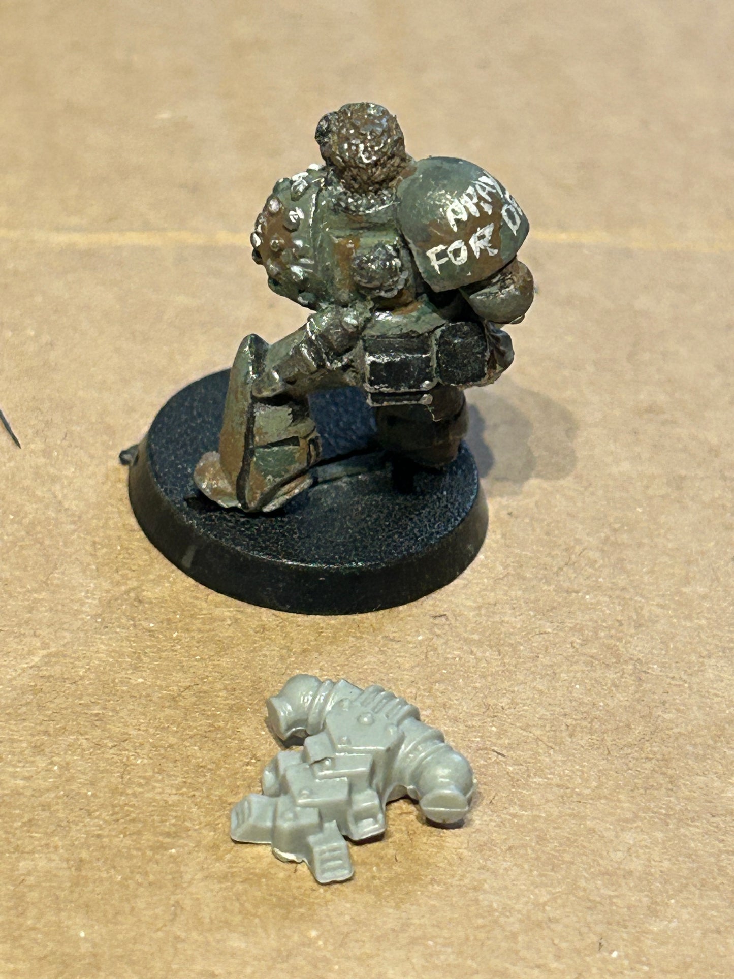 Rogue Trader Space Marine RT101 Brother McCarthy Warhammer 40k 1988 Metal OOP