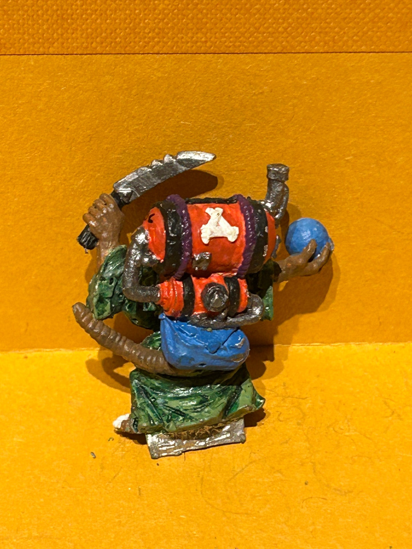 Warhammer fantasy skaven poison wind globadier metal