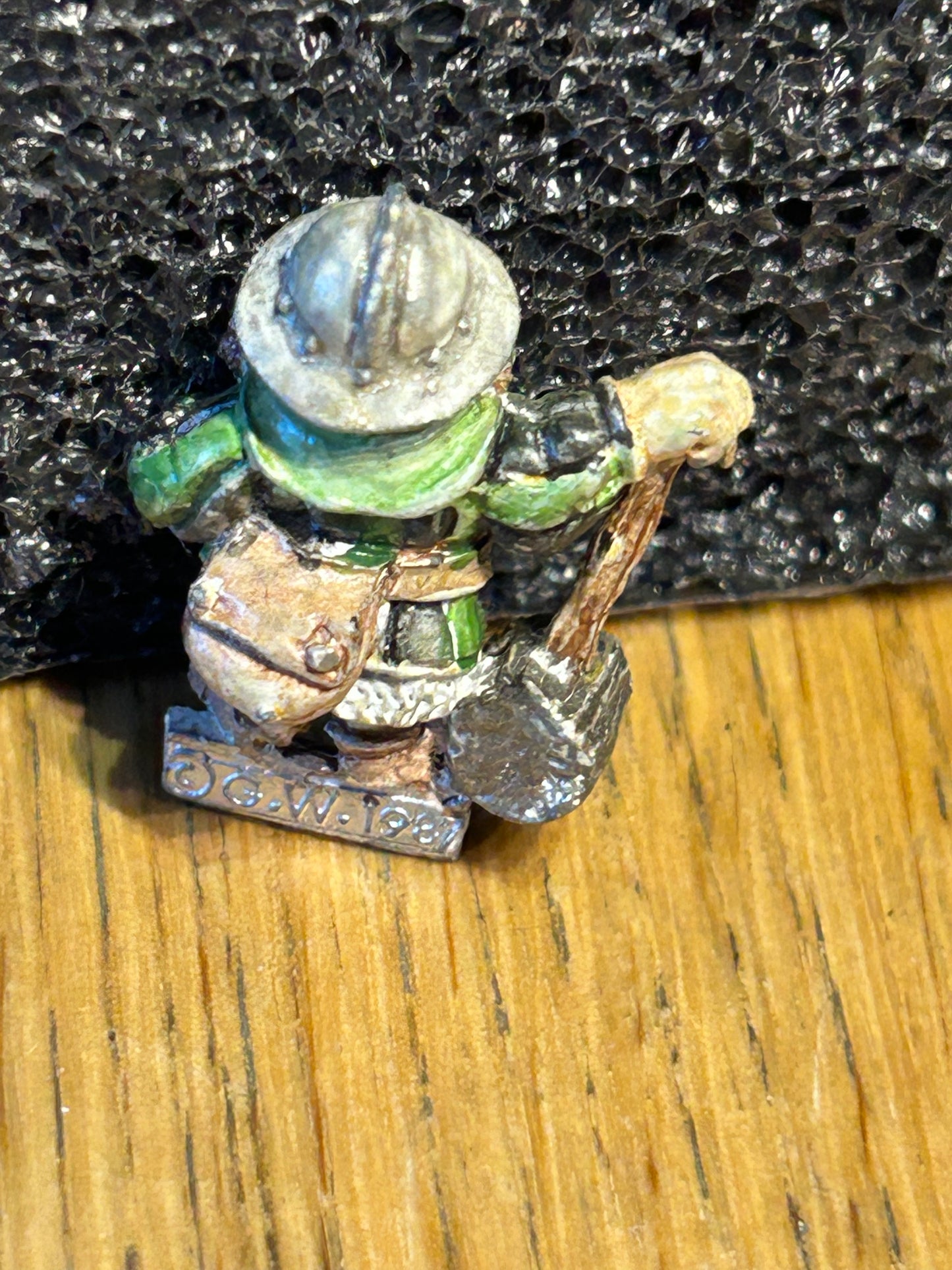 MD7 Goblobber Dwarf Commander "Gottri Flatnose" Citadel Metal Oldhammer