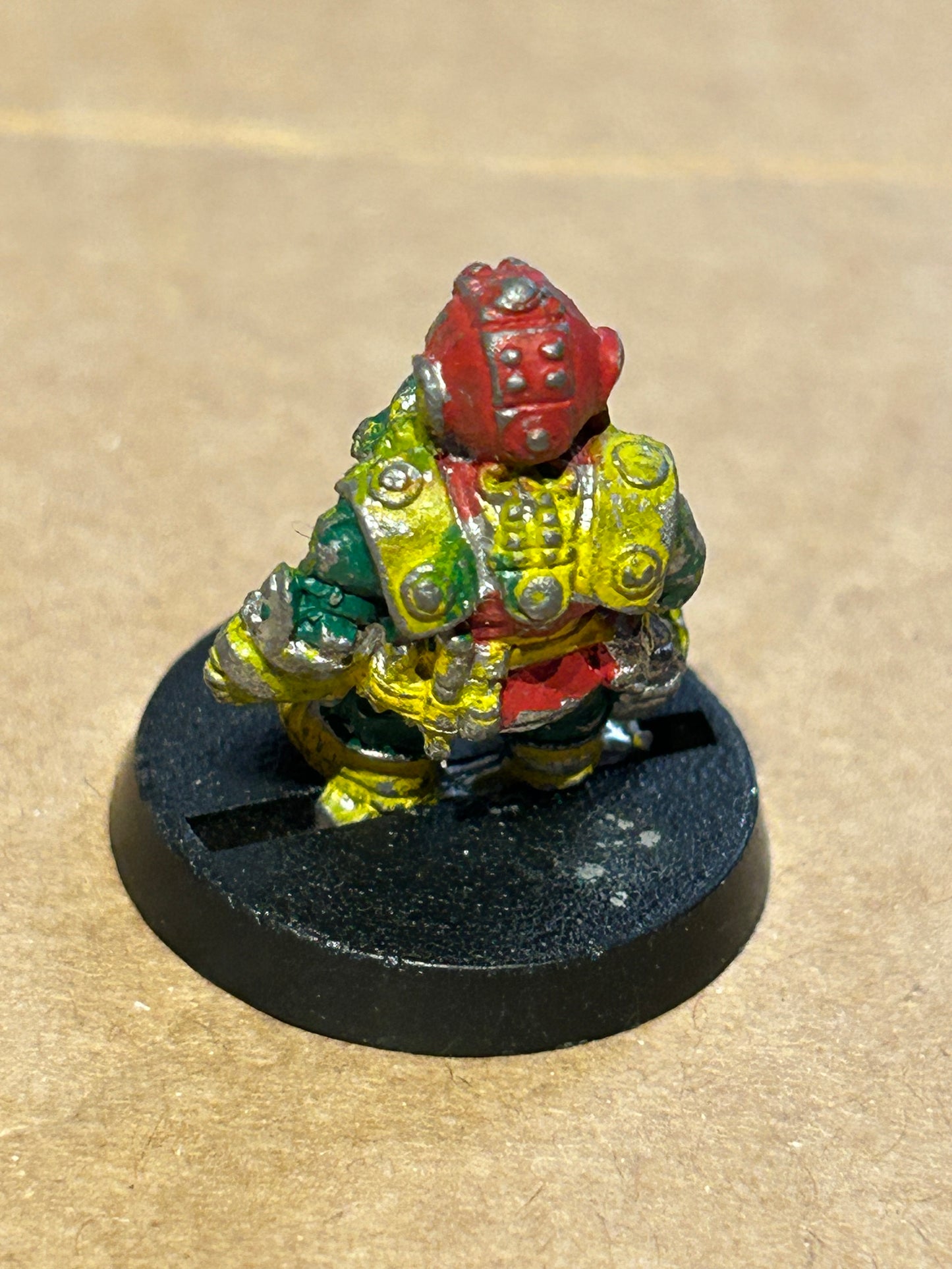 Warhammer 40k Rogue Trader Era Squat Servitor Metal Rare OOP