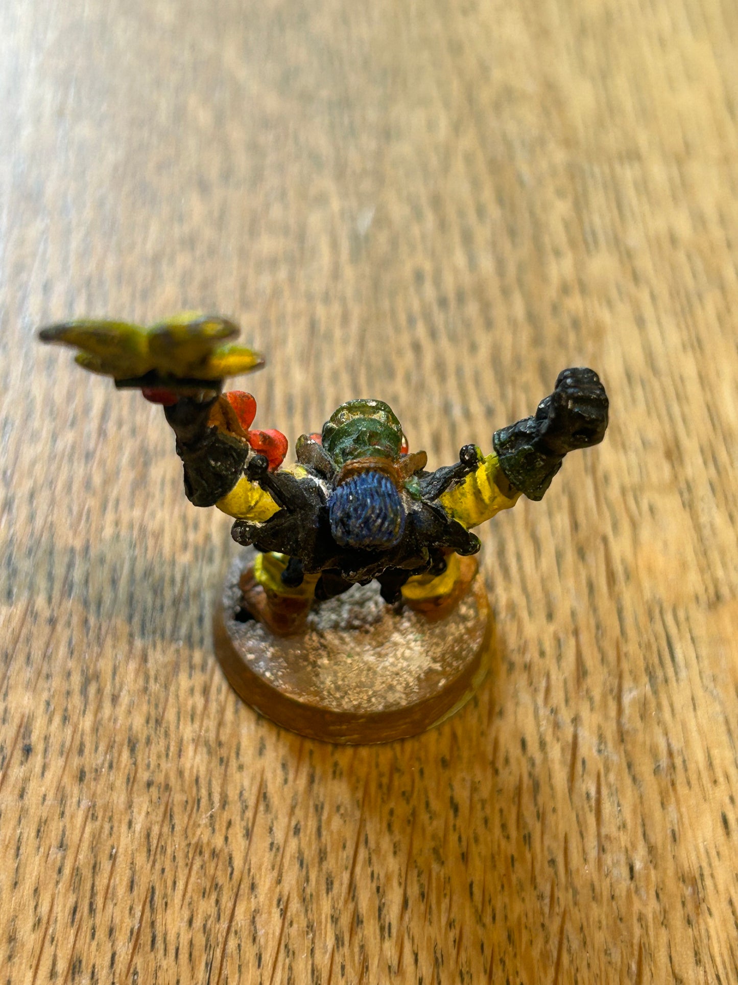 Warhammer 40k Space Ork Bad Moon Warphead Weirdboy METAL