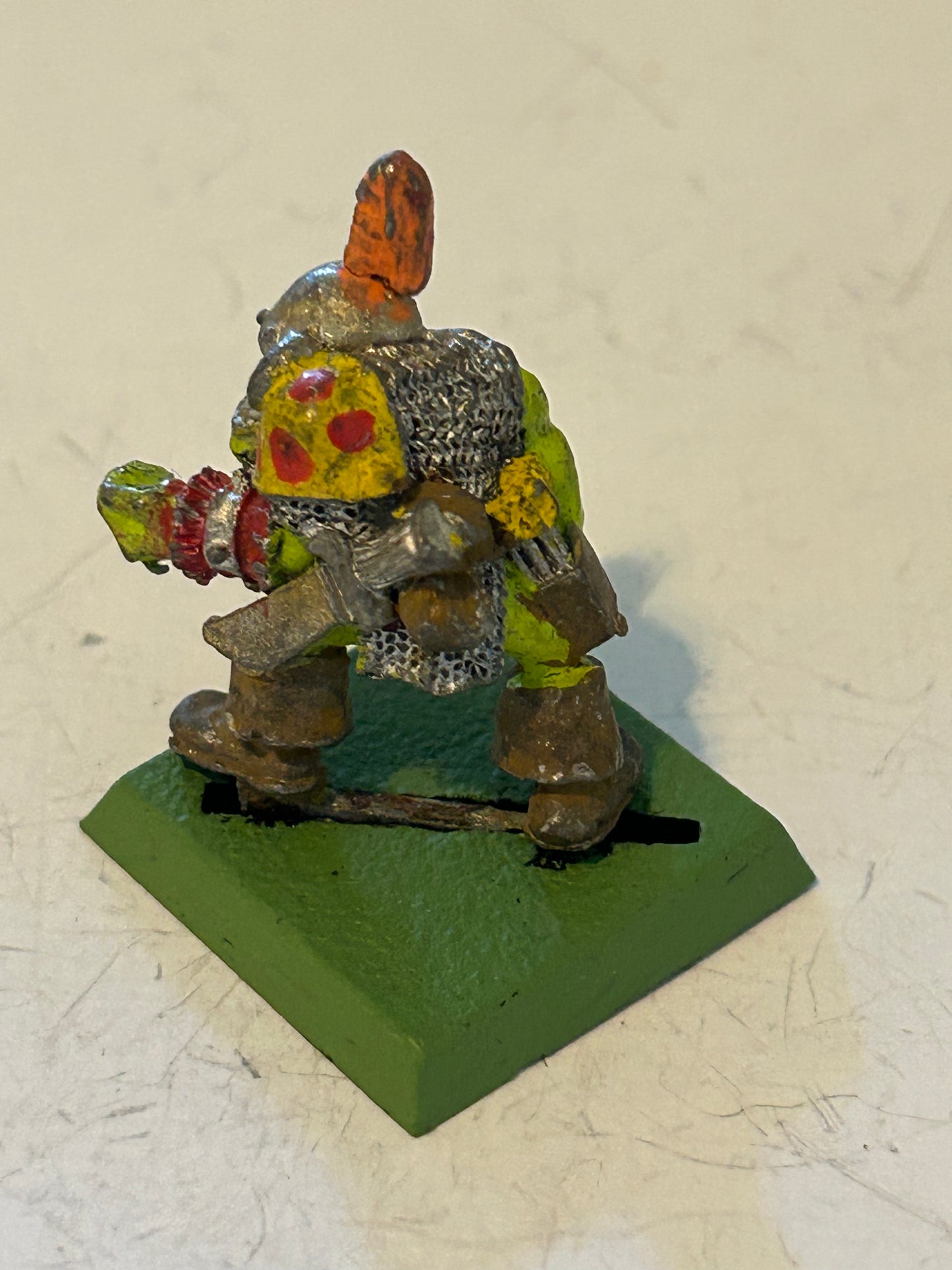Warhammer fantasy orc crossbowman (no crossbow)