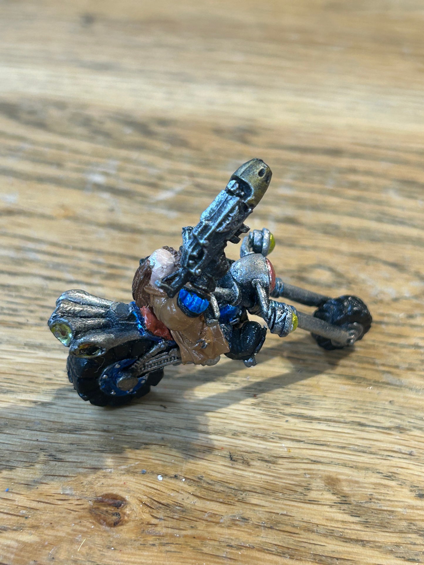 Rogue Trader Squat Bike and Biker