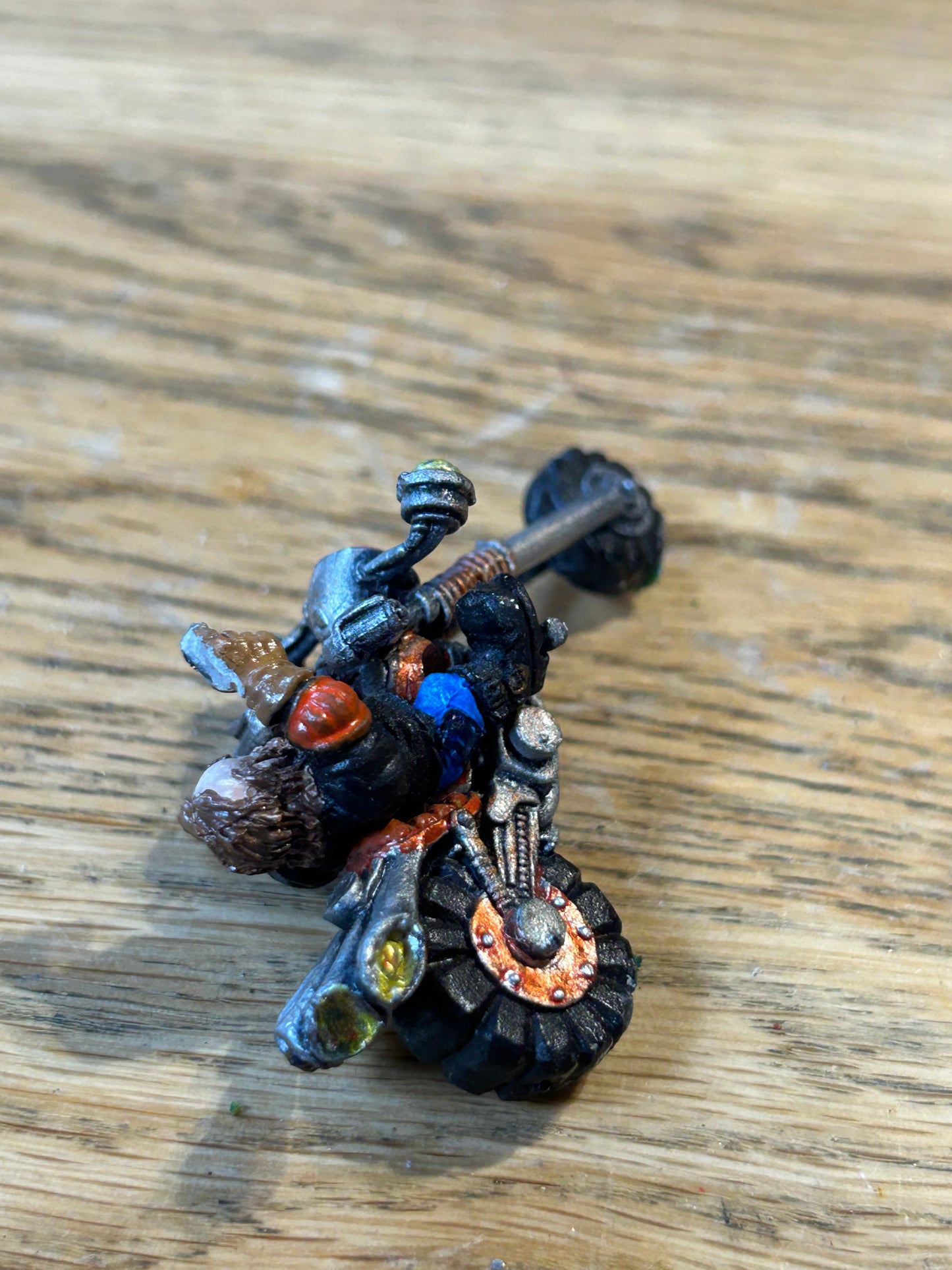 Rogue Trader Squat Bike and Biker