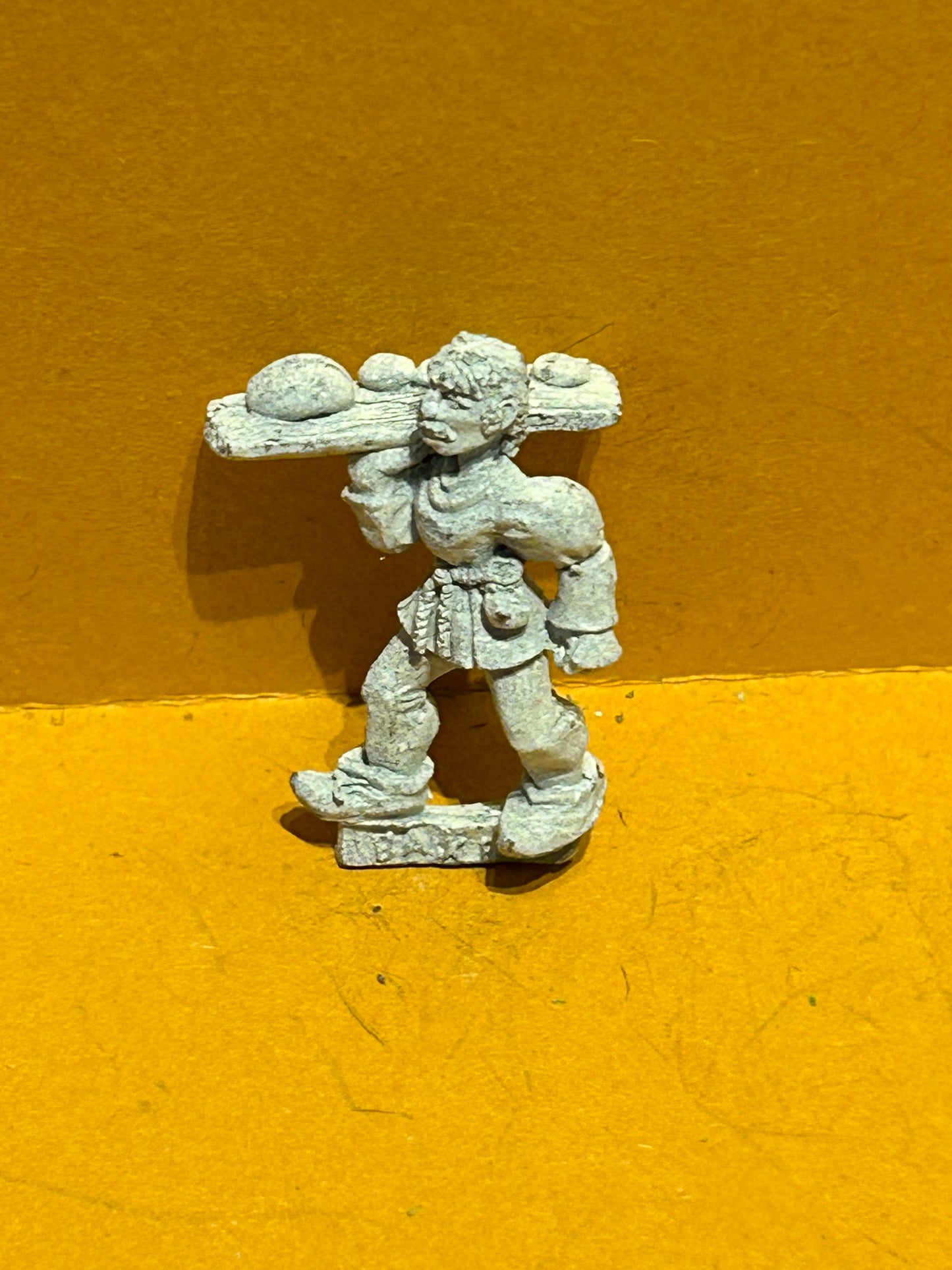 1980's Citadel GW Warhammer Metal Figures - Empire C46 Townsfolk Villager Baker