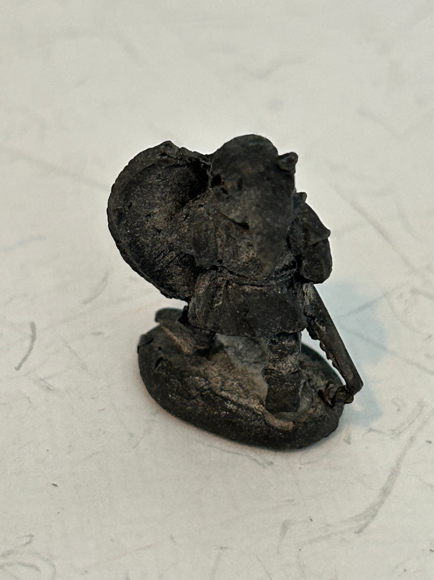 Pre-slotta Citadel Miniatures C14 Lesser Night Goblin with Spear and Shield