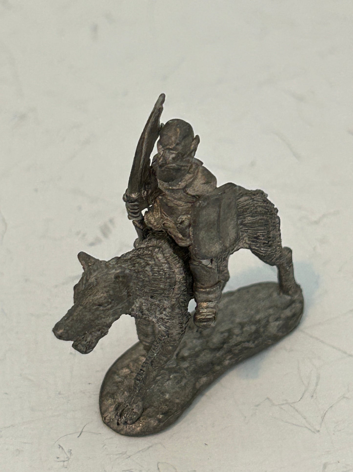 Warhammer - Orcs & Goblins - Classic C21 Red Goblin Wolf Rider