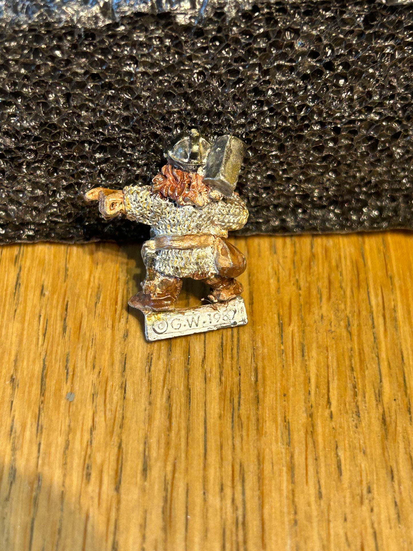 Dwarf Goblobber Stone Thrower Crewman Crew Spotter Sapper GW Citadel 1980s Metal
