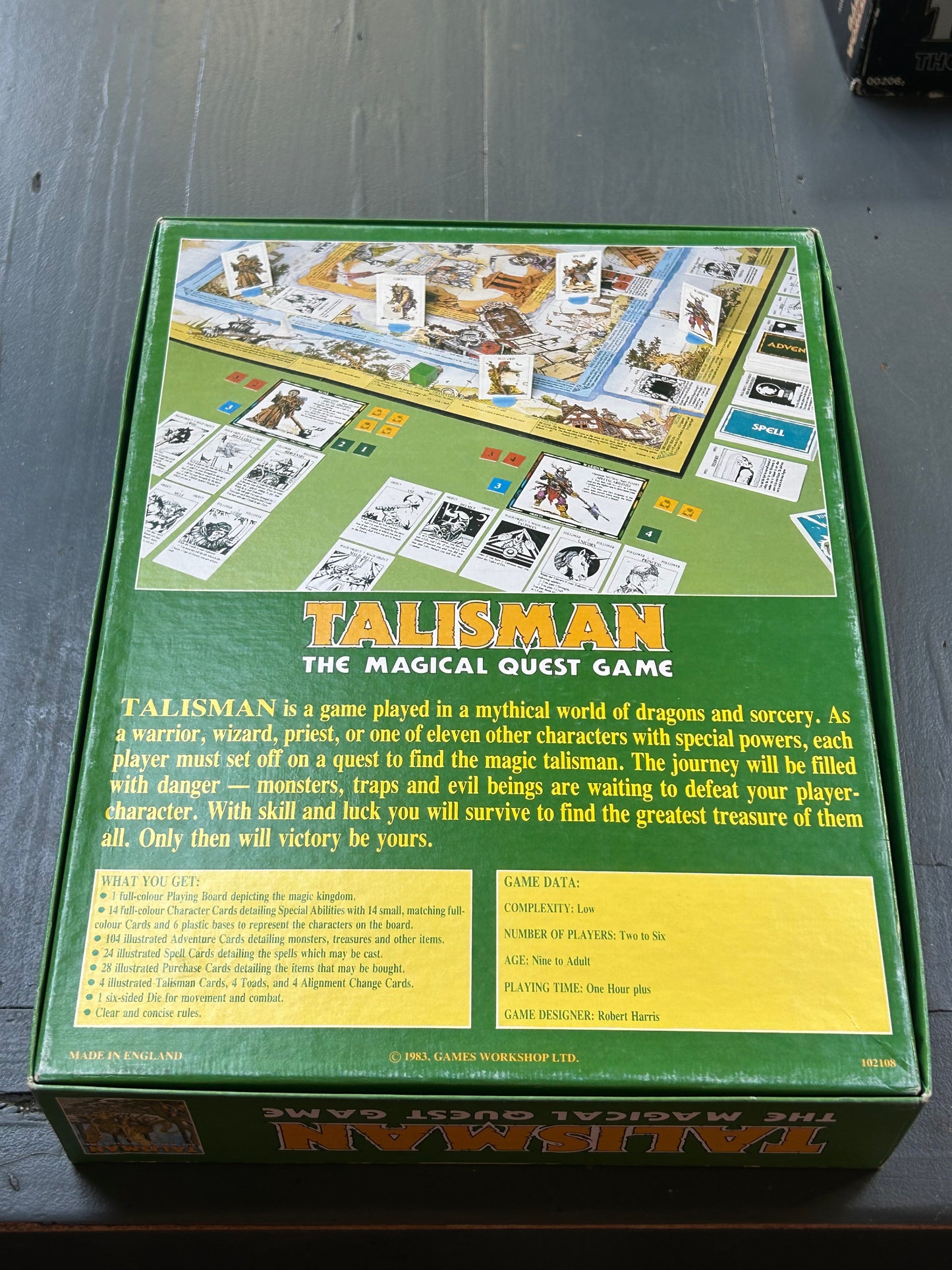 Talisman 1st edition complete Games Workshop