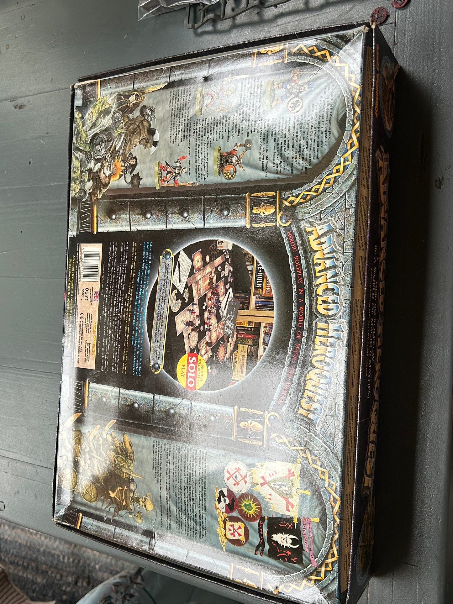 Advanced Heroquest Board Game complete