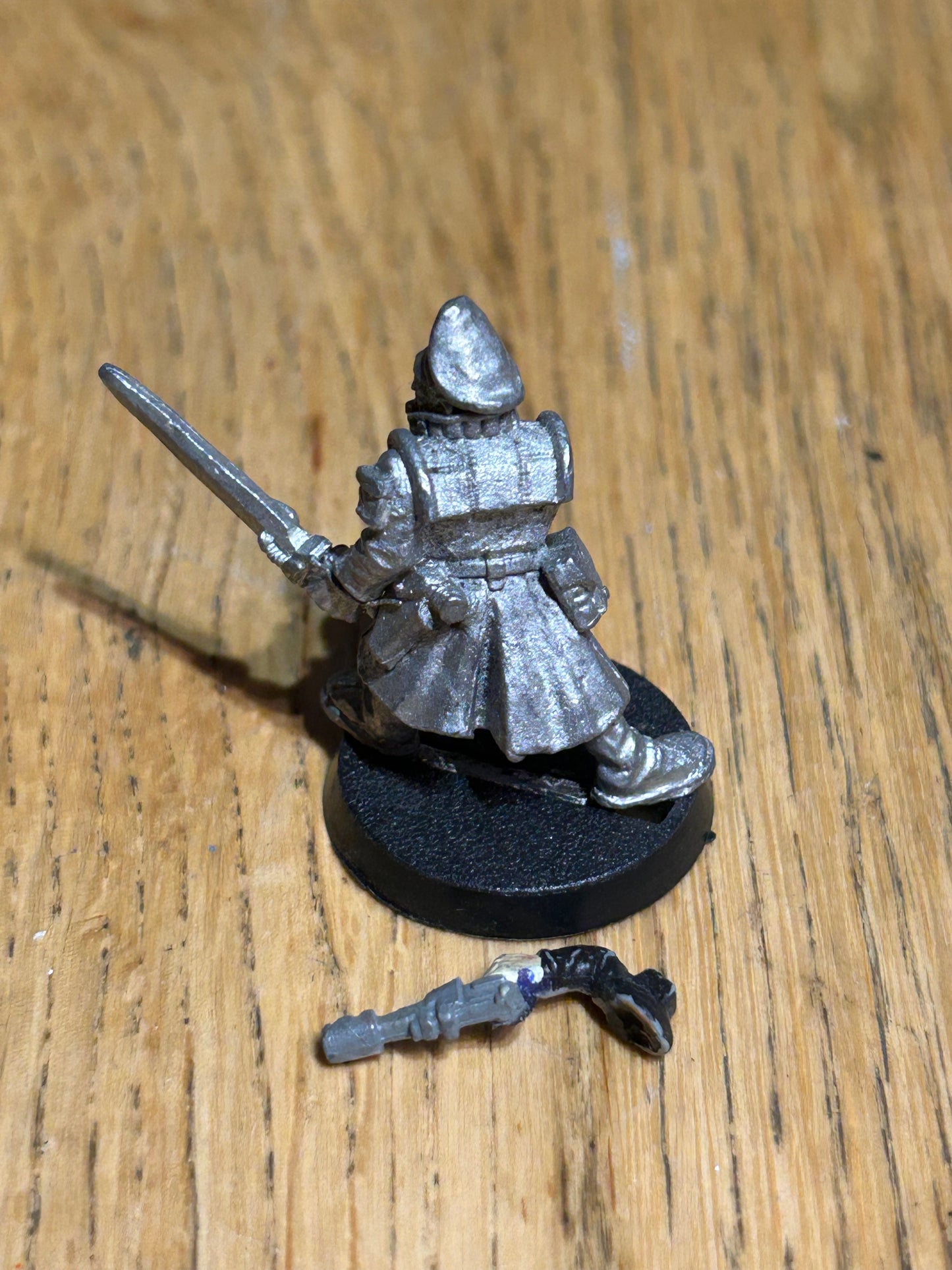 Rogue Trader Imperial Guard Astra Militarum Commissar Sword 40k Metal Citadel