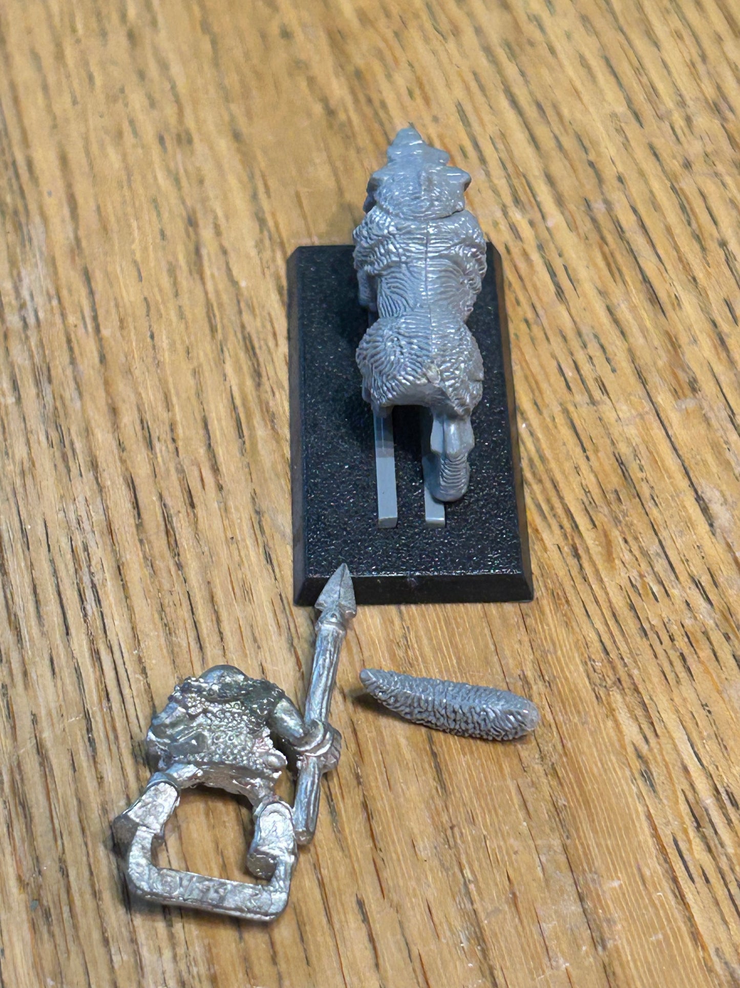 Warhammer fantasy marauder miniatures goblin wolf rider with spear