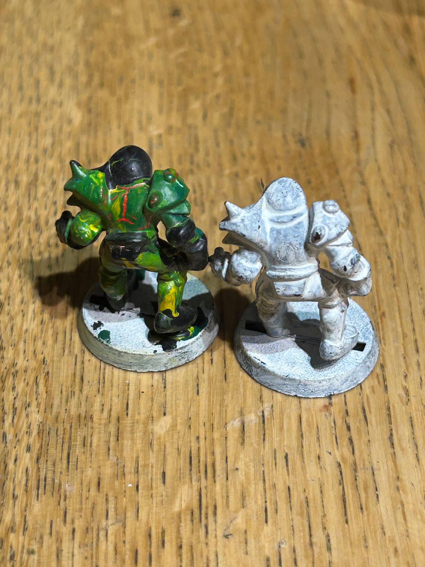 Bloodbowl second edition plastic human lineman x2
