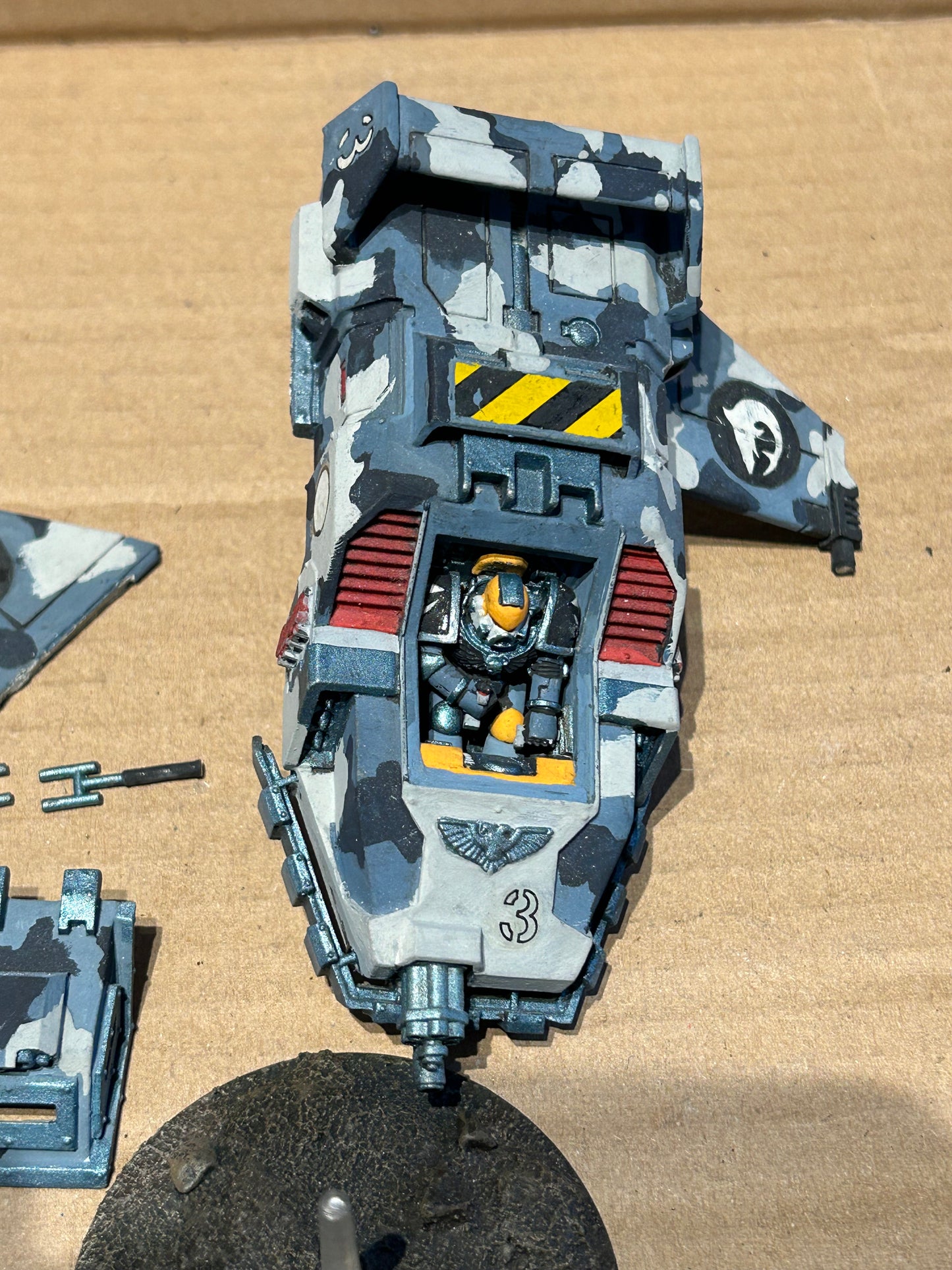 Warhammer 40,000 40k Forgeworld Space Marine Land Speeder Tempest