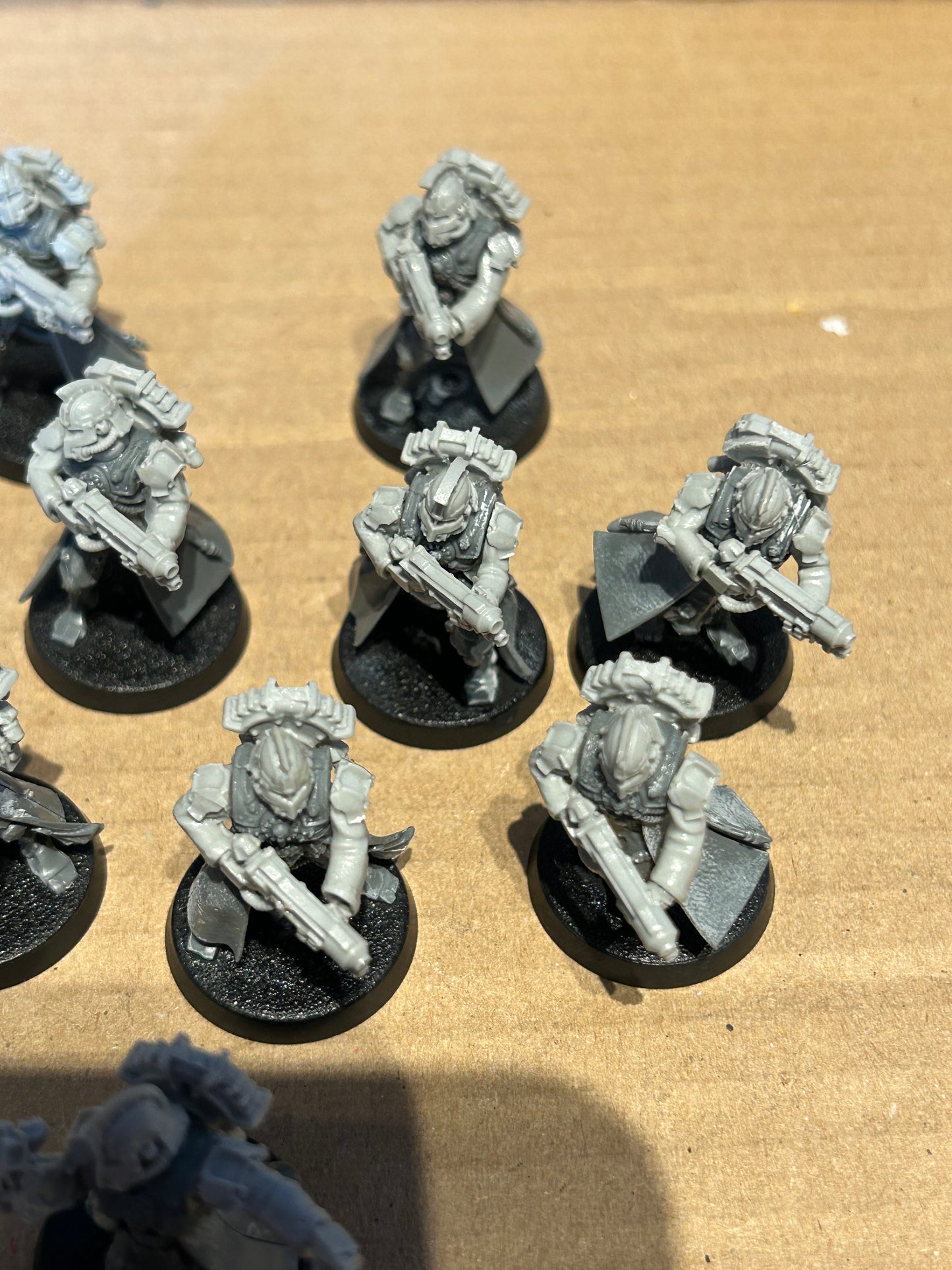 Warhammer Forgeworld Horus Heresy Mechanicum Secutarii peltasts squad (10 models)