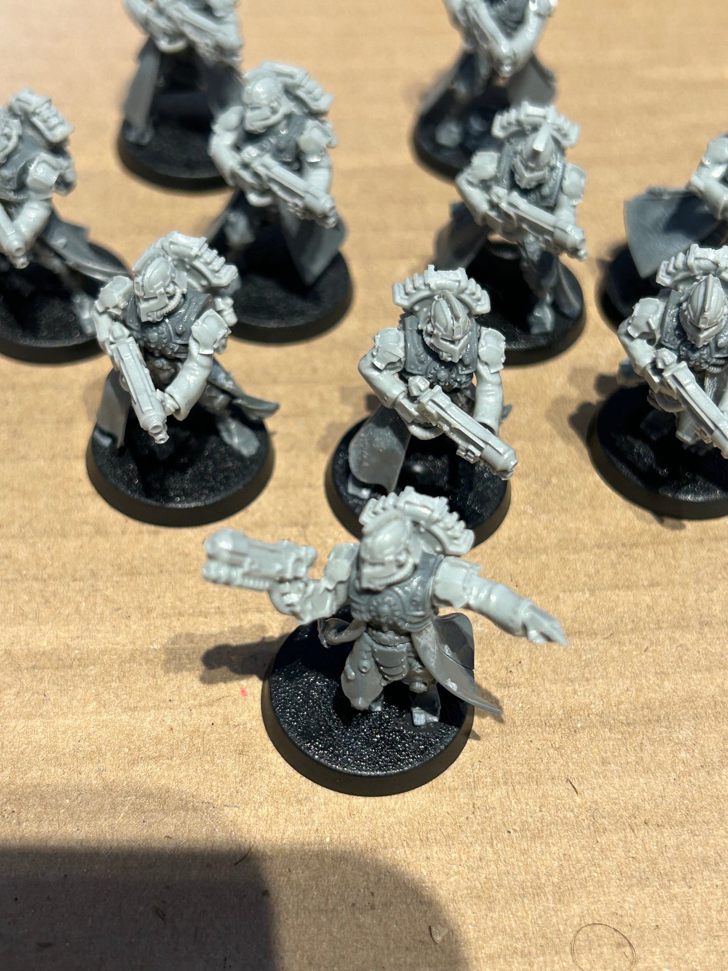 Warhammer Forgeworld Horus Heresy Mechanicum Secutarii peltasts squad (10 models)