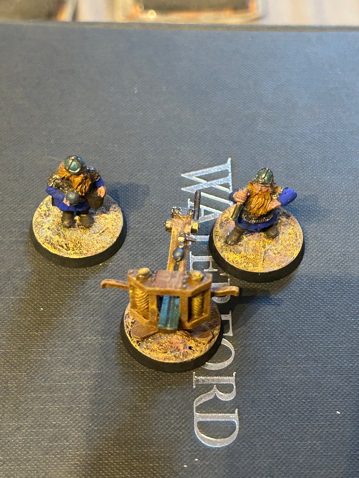 Lord of the Rings Dwarf balista metal
