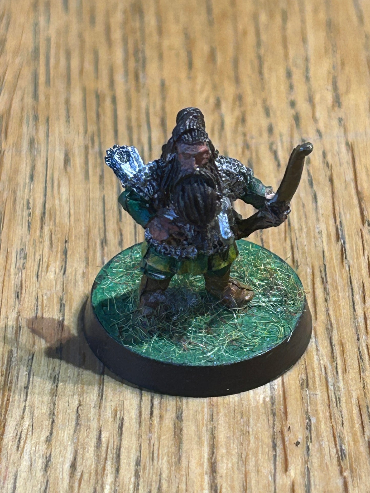 DWARF ARCHER METAL OOP GAMES WORKSHOP LORD OF THE RINGS THE HOBBIT LOTR MESBG