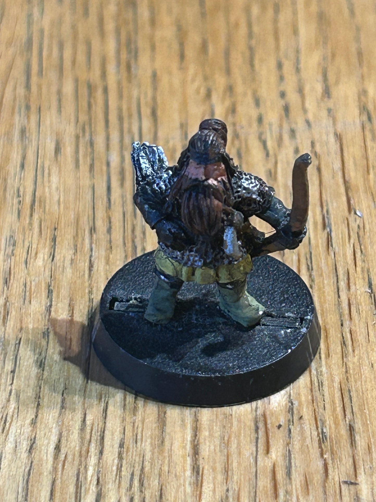 DWARF ARCHER METAL OOP GAMES WORKSHOP LORD OF THE RINGS THE HOBBIT LOTR MESBG