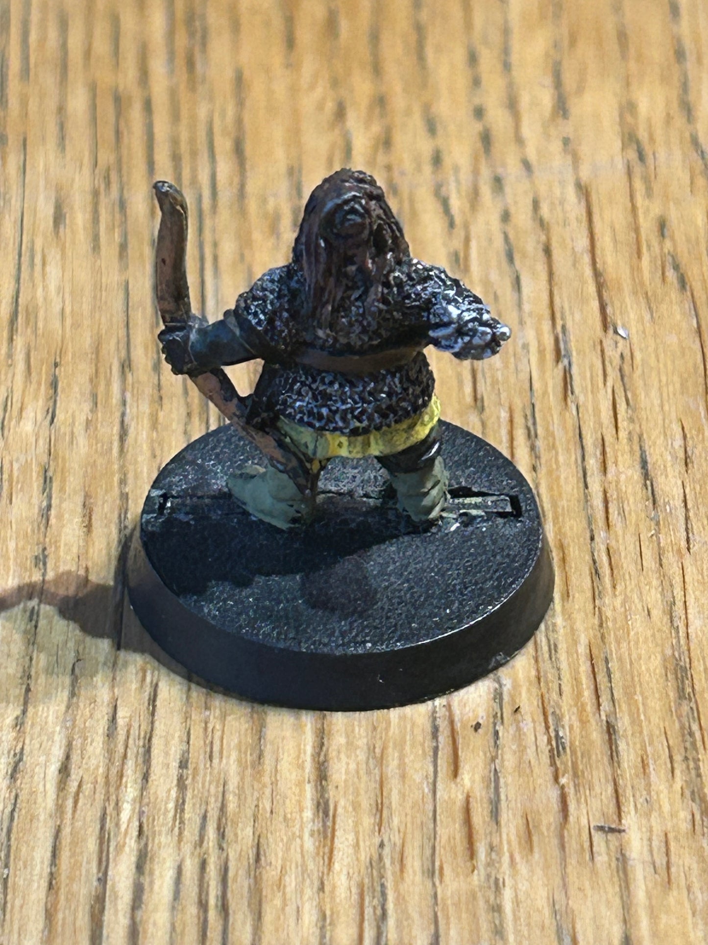 DWARF ARCHER METAL OOP GAMES WORKSHOP LORD OF THE RINGS THE HOBBIT LOTR MESBG