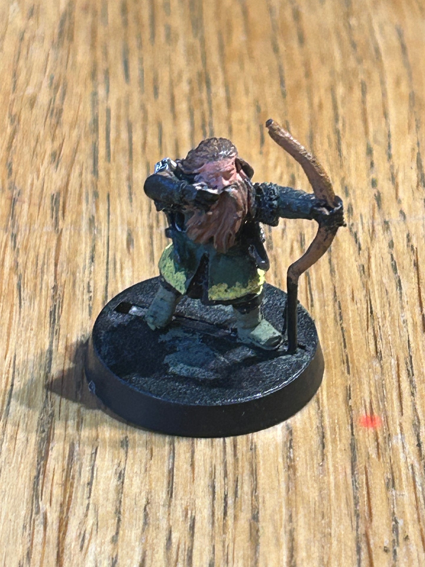 DWARF ARCHER METAL OOP GAMES WORKSHOP LORD OF THE RINGS THE HOBBIT LOTR MESBG