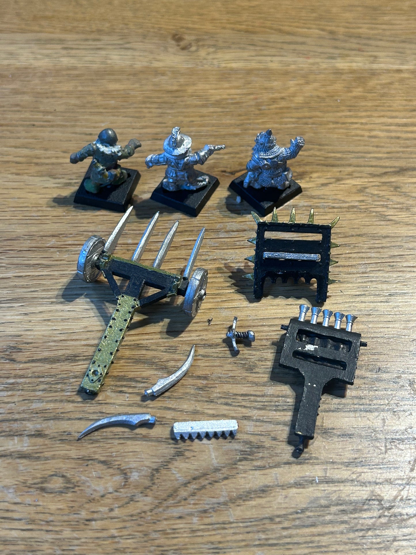 1988 Marauder MM12 Dwarf Organ Gun Cannon Games Workshop Warhammer fantasy War Machine complete