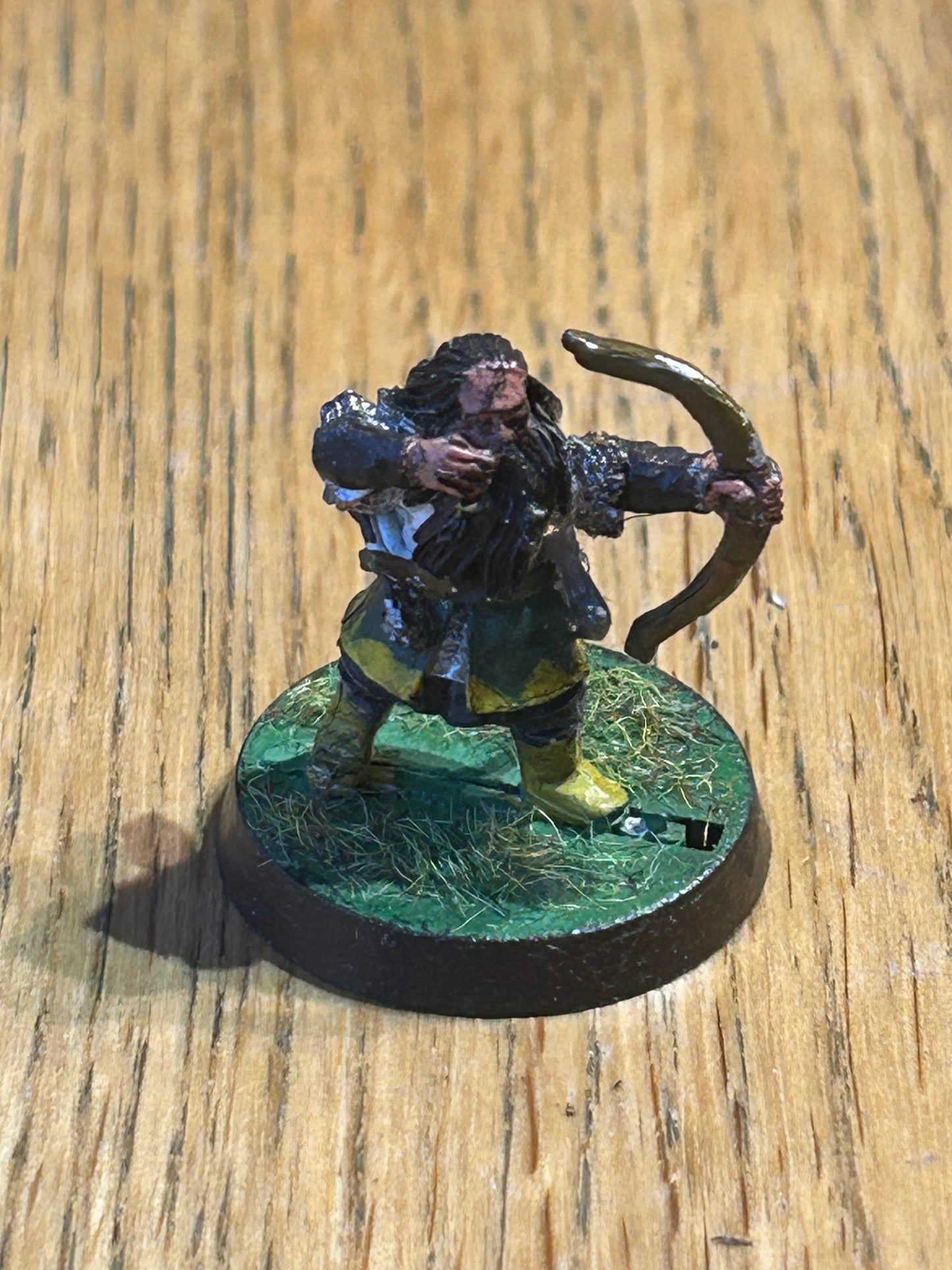 DWARF ARCHER METAL OOP GAMES WORKSHOP LORD OF THE RINGS THE HOBBIT LOTR MESBG