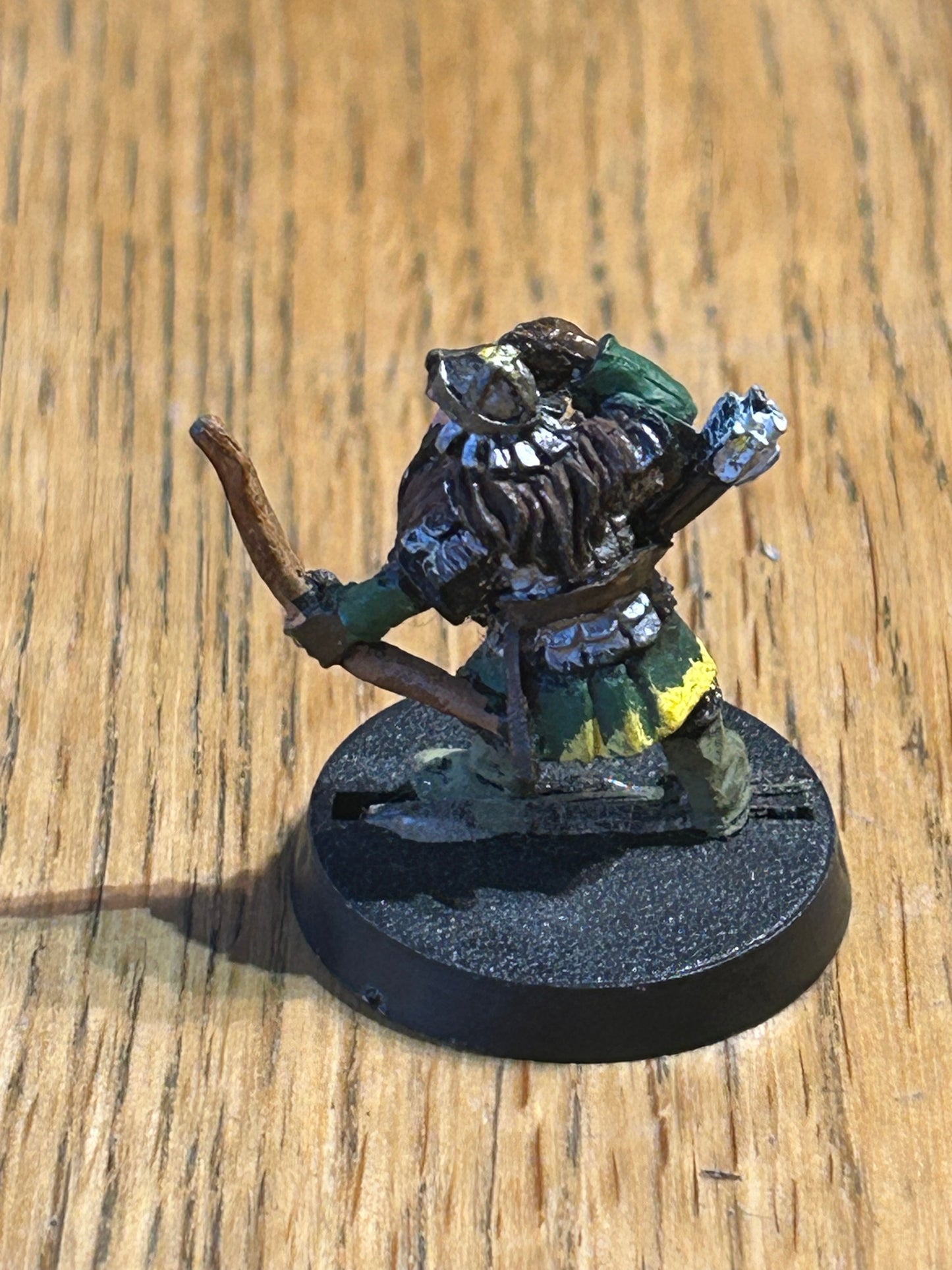 DWARF ARCHER METAL OOP GAMES WORKSHOP LORD OF THE RINGS THE HOBBIT LOTR MESBG