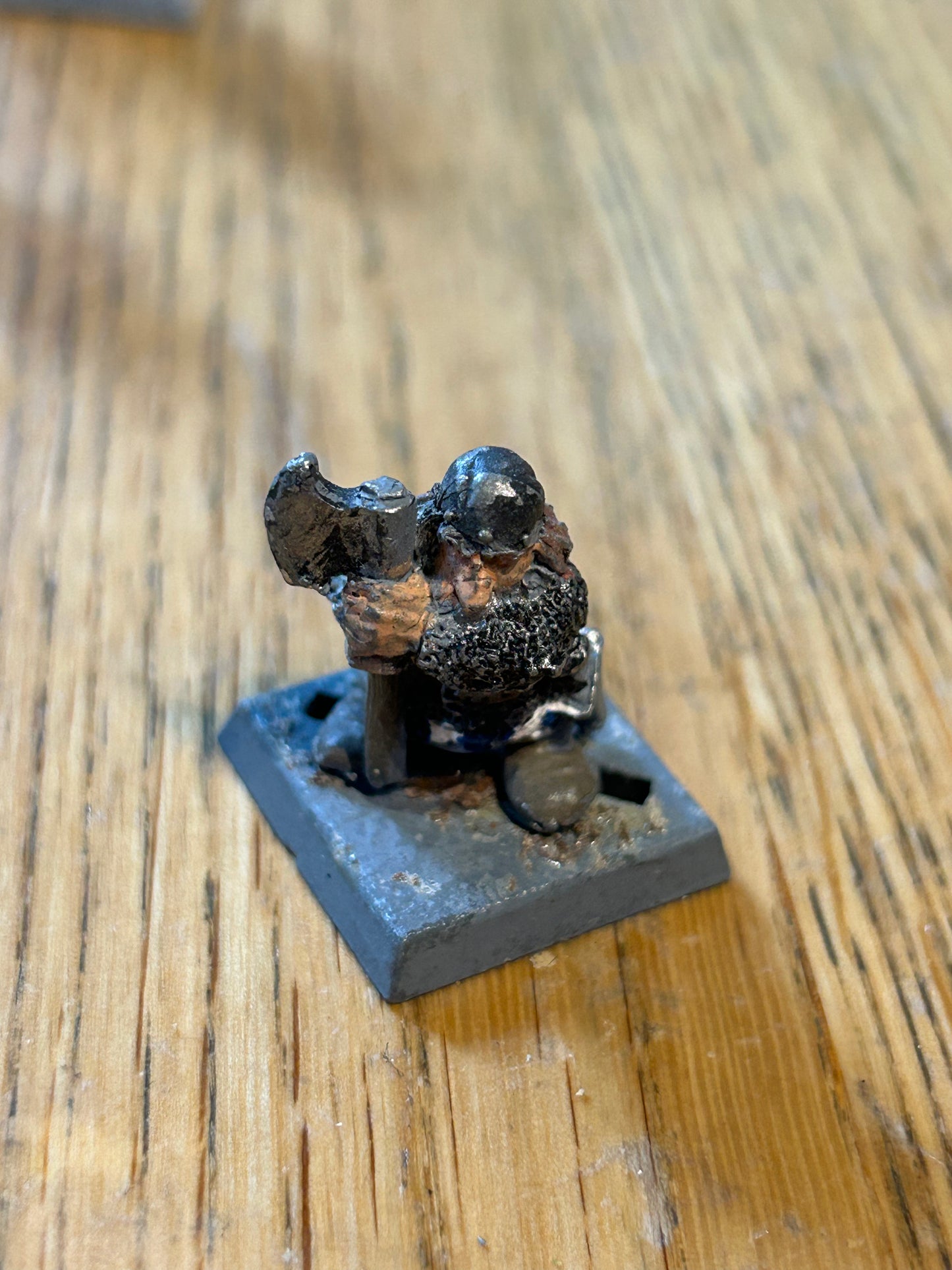 Warhammer fantasy Citadel Dwarf imperial dwarf trooper Brodin Metal