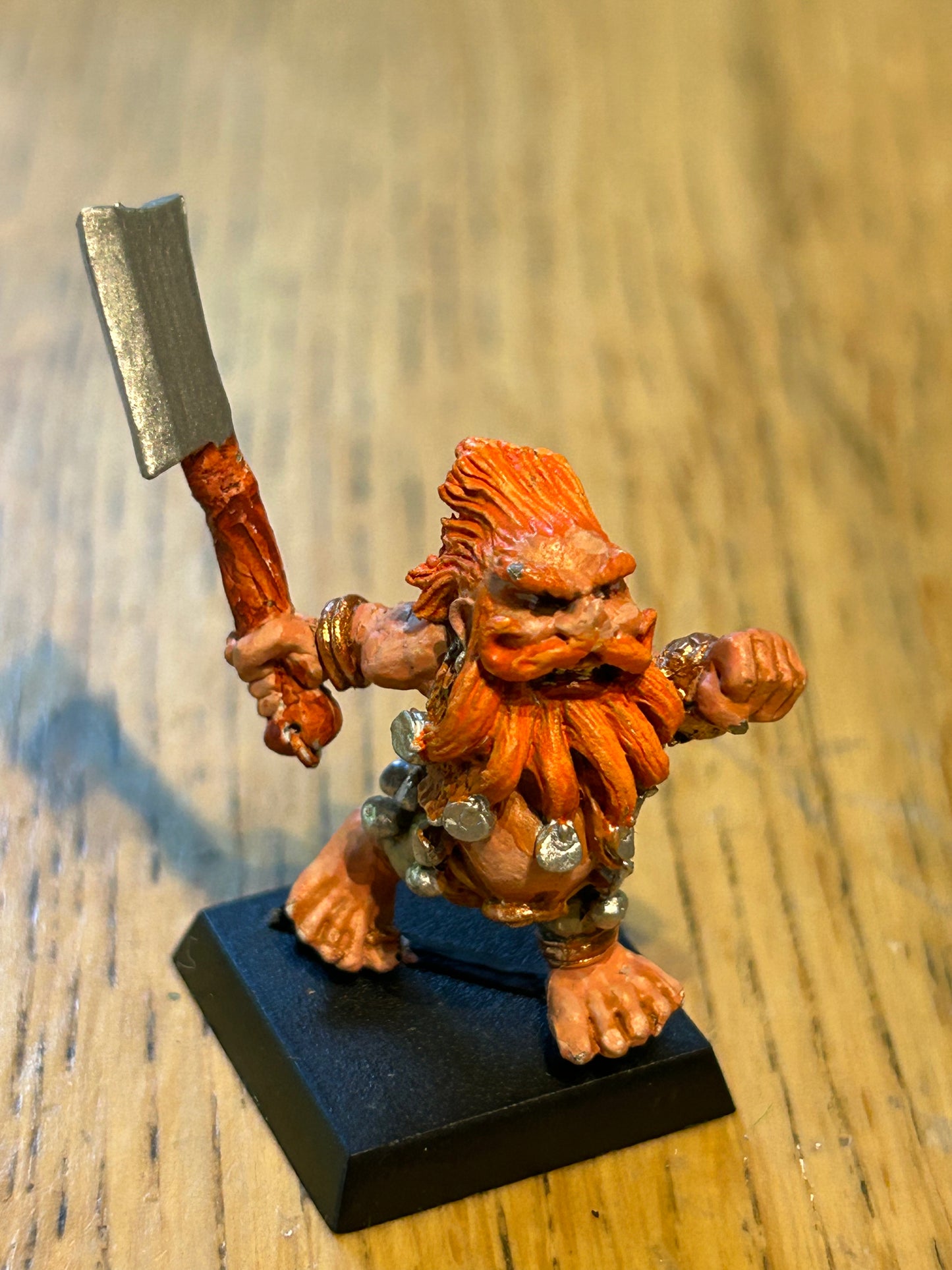 Warhammer Fantasy Dwarves converted Dwarf giant slayer MM16