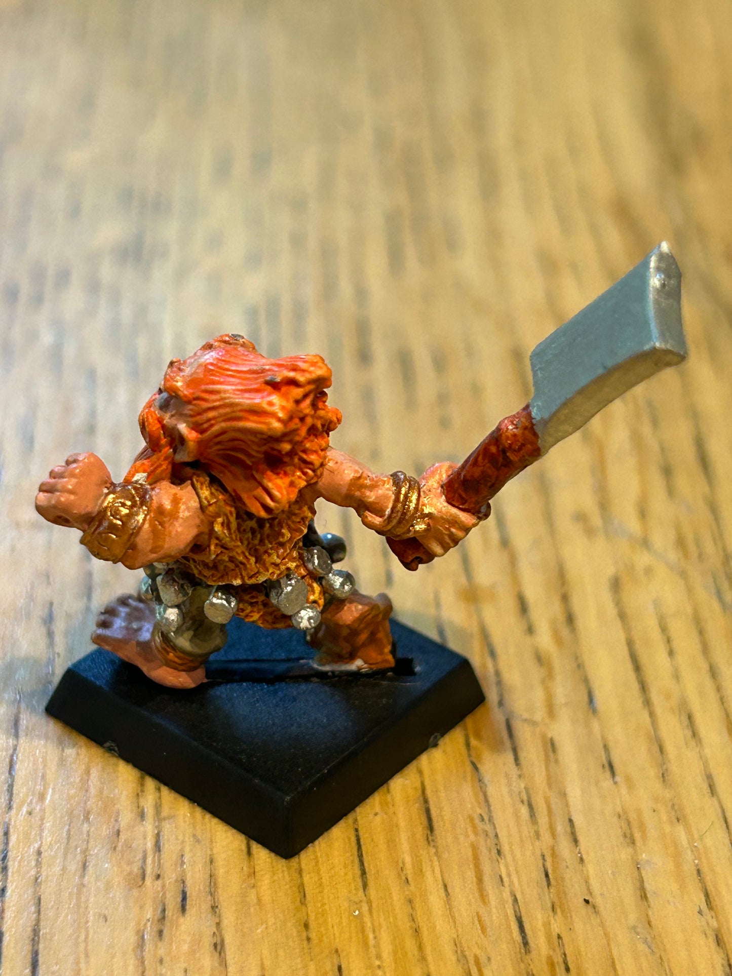 Warhammer Fantasy Dwarves converted Dwarf giant slayer MM16