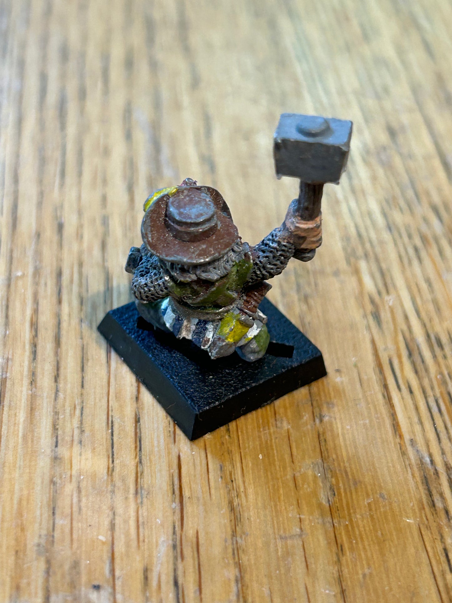 Marauder Dwarf MM10 DW16 Hat Hammer & Shield 80s Metal Citadel Dwarfs