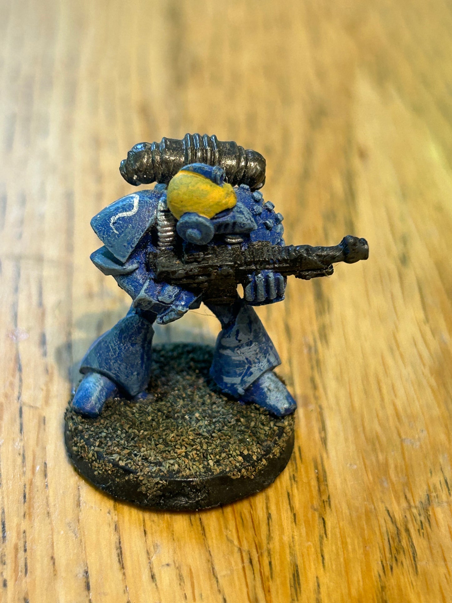 Rogue Trader RT01 Space Marine Brother Blake Warhammer 40k Metal 1980s