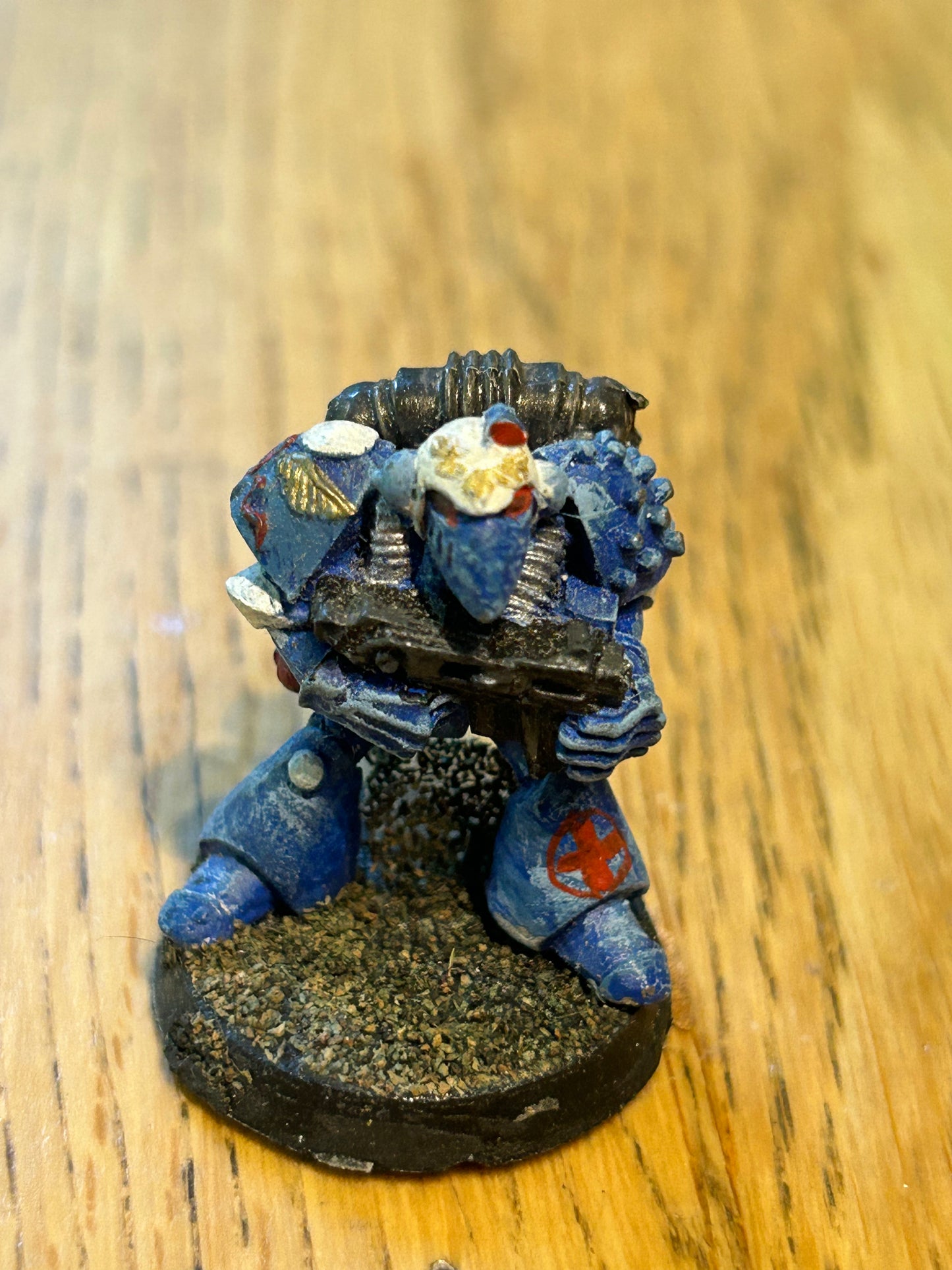 Rogue Trader Space Marine - Metal Medic with Bolter