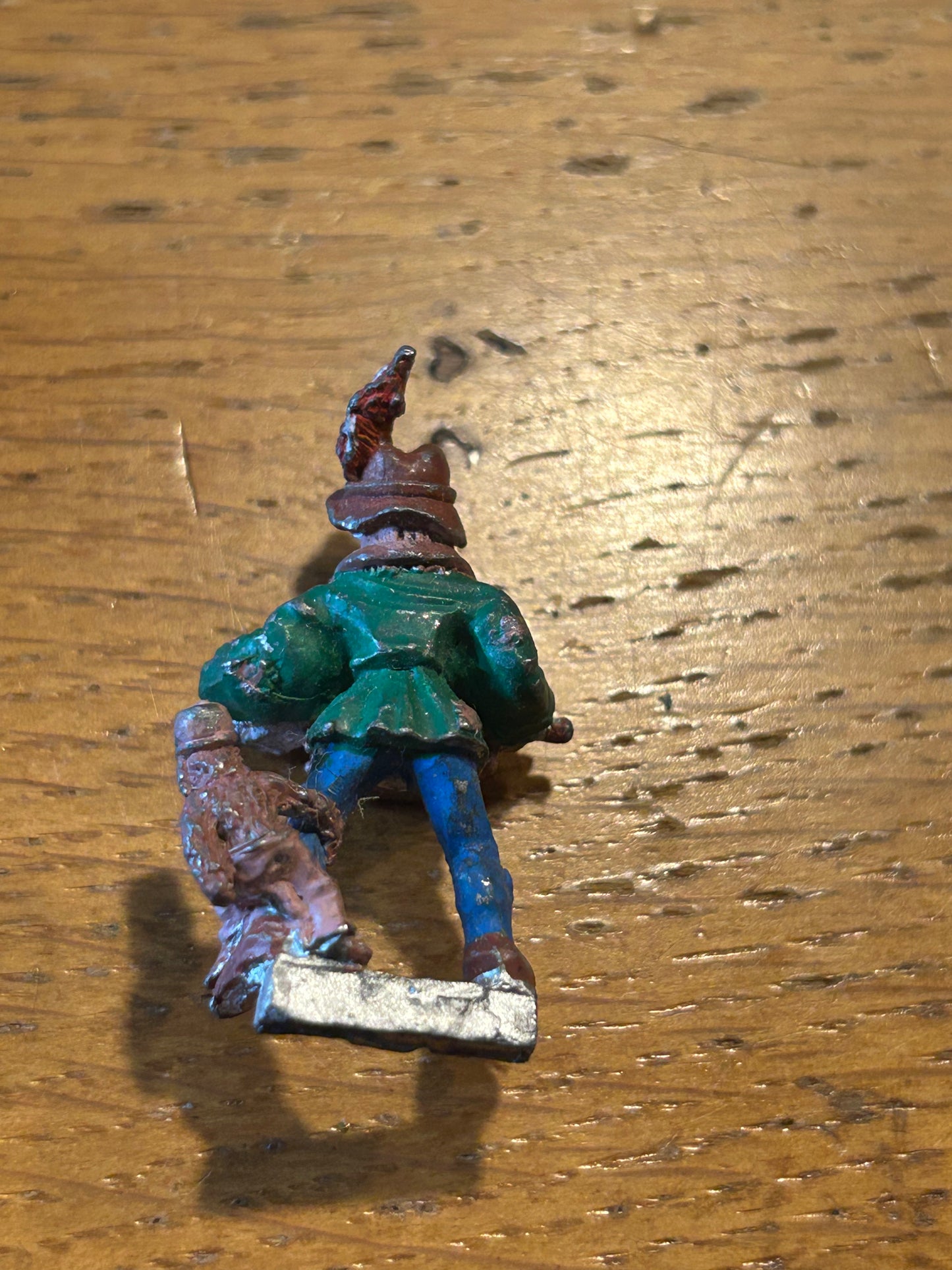 Citadel Games Workshop C46 Villagers & Townsfolk Busker Musician 1980s Metal bloodbath at Orc’s Drift scenario