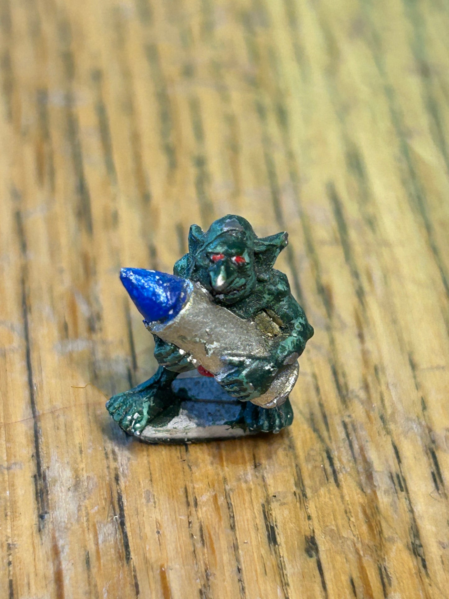 Rogue Trader Space Ork Runt With Shell Snotling Metal Citadel Kev Adams