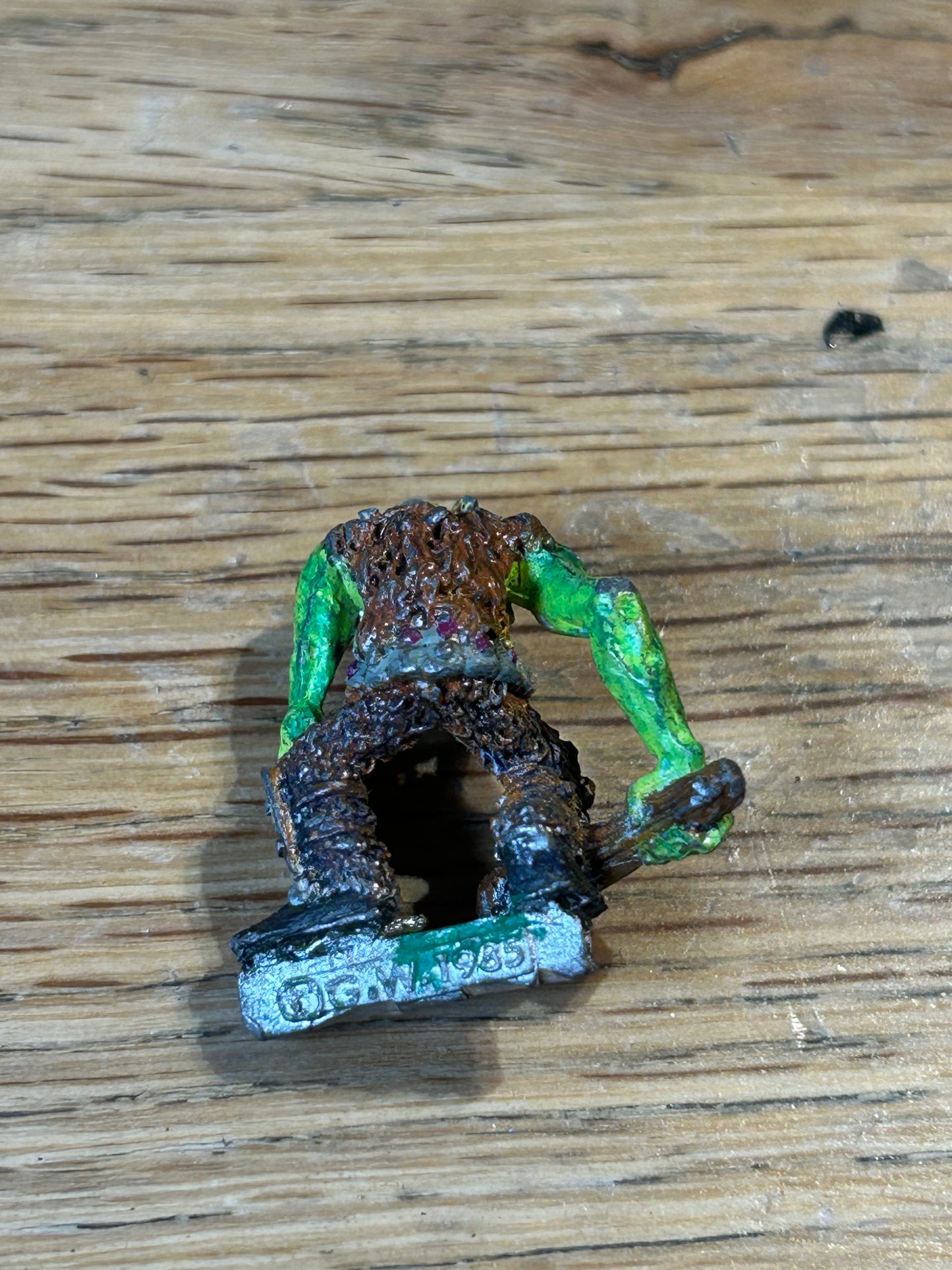 C15 Orcs Warhammer orc mugger Villager 1986 Metal