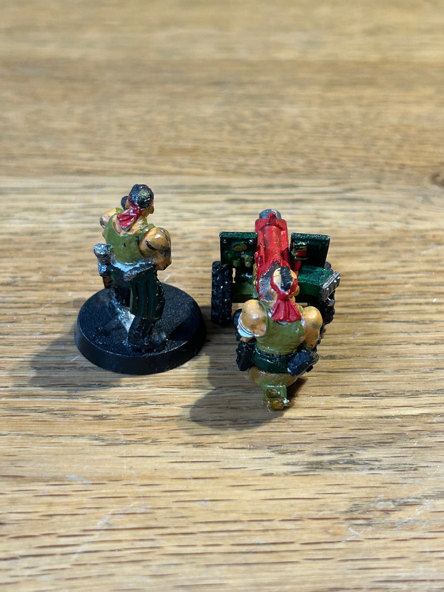 Catachan Jungle Fighter Heavy Bolter Team Metal Citadel 40k