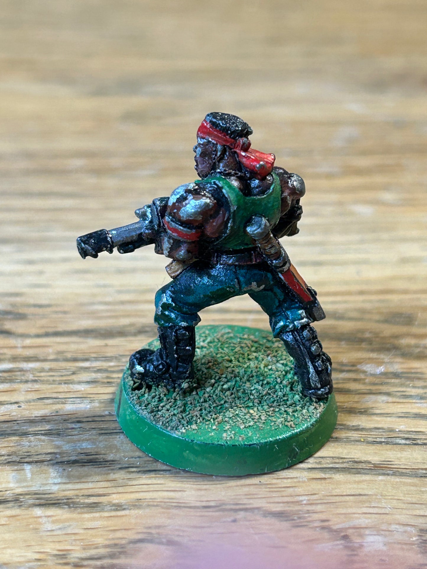 Citadel Warhammer 90s 40K Imperial Guard Catachan trooper