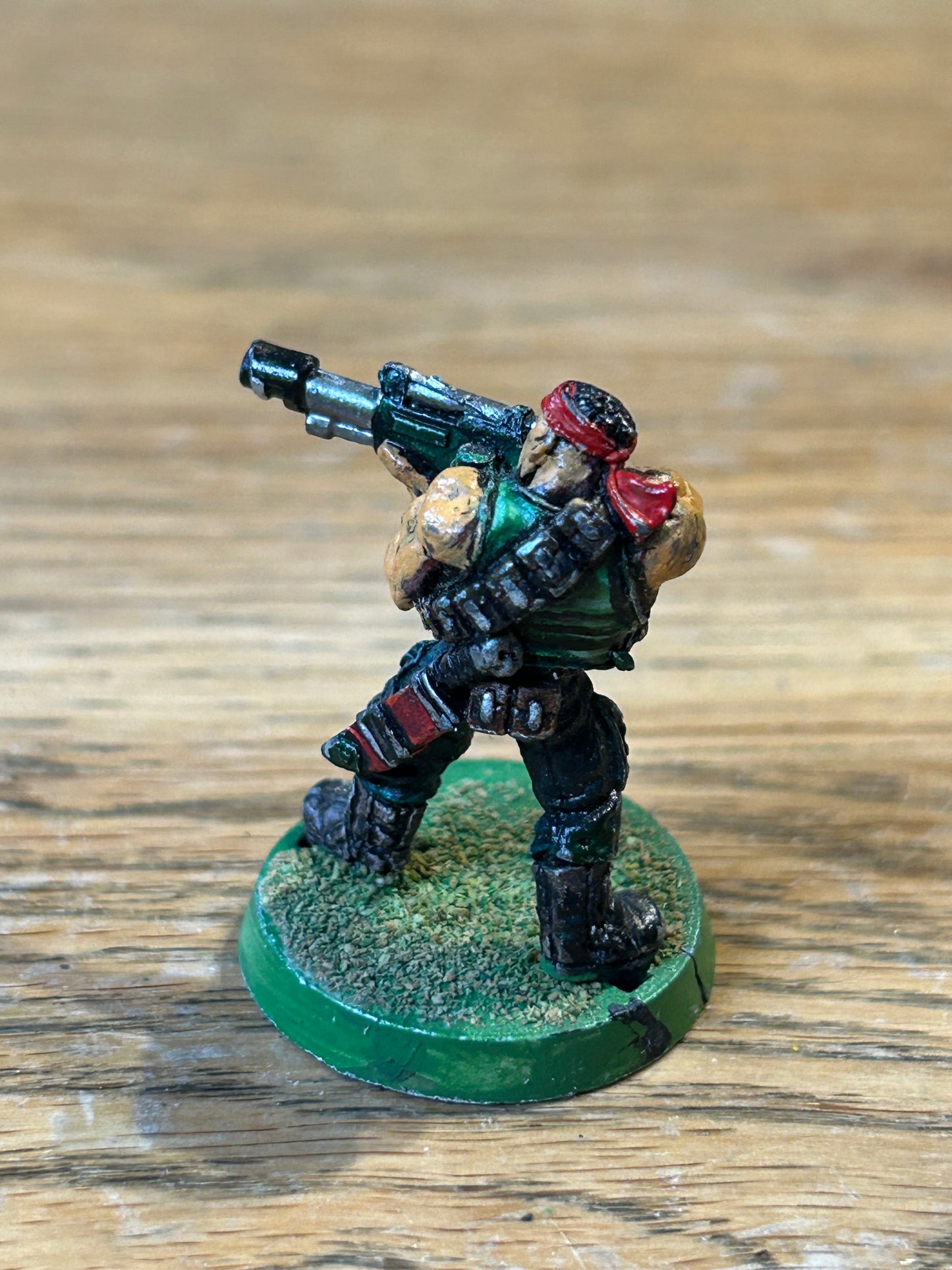 Citadel Warhammer 90s 40K Imperial Guard Catachan trooper