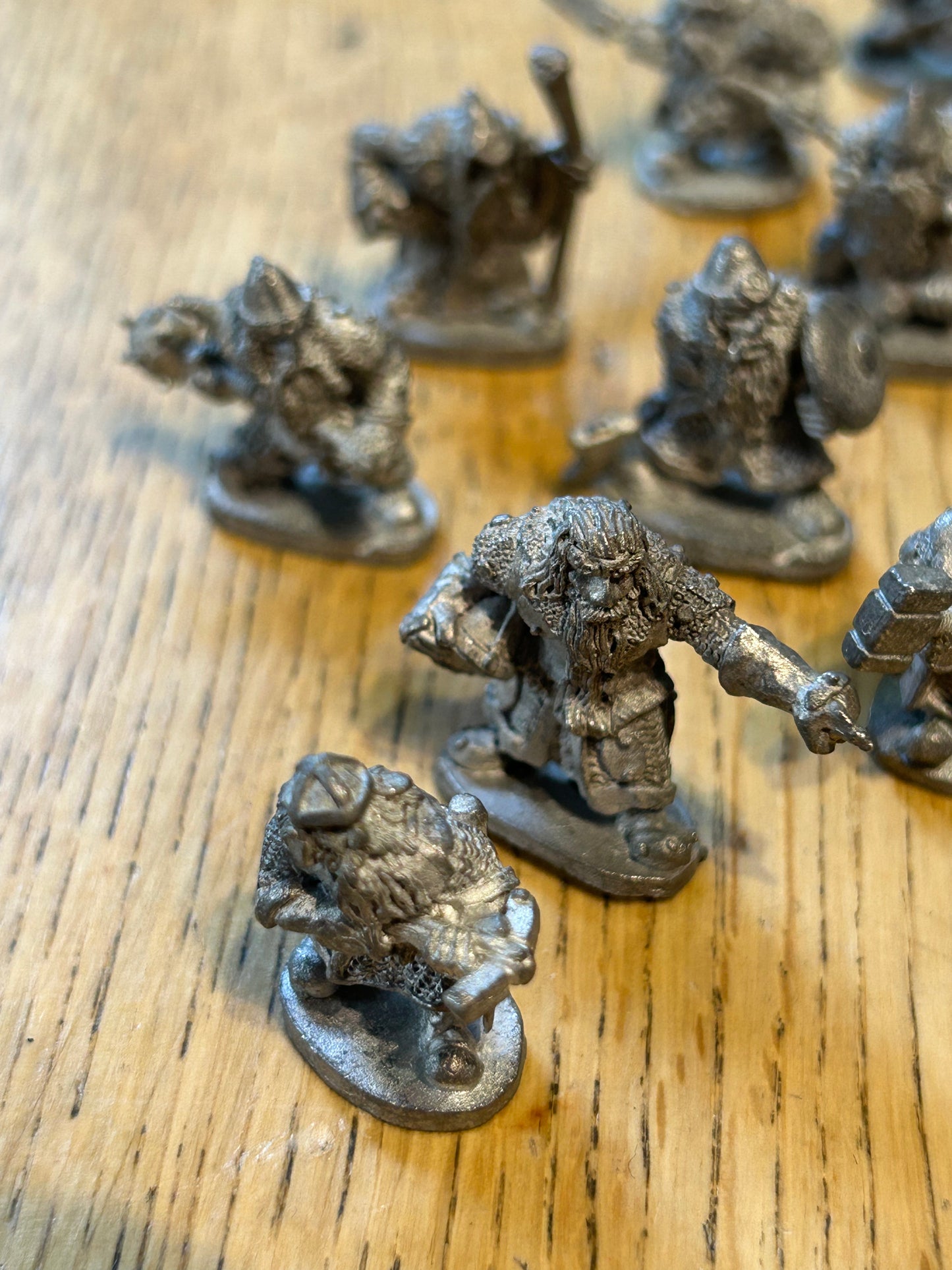 Grenadier models fantasy lords dwarf regiment (21 dwarf models, one with a broken weapon)