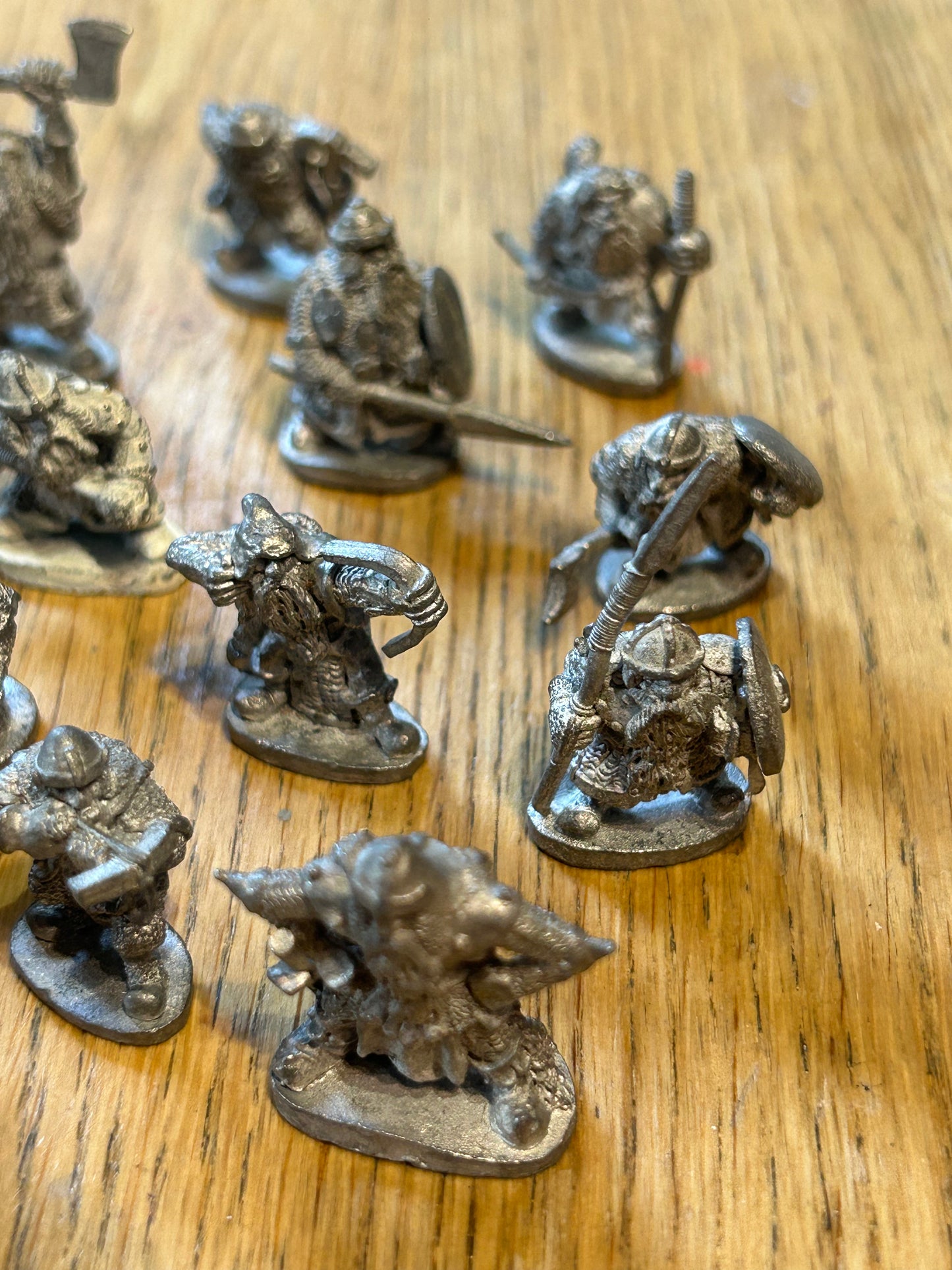 Grenadier models fantasy lords dwarf regiment (21 dwarf models, one with a broken weapon)