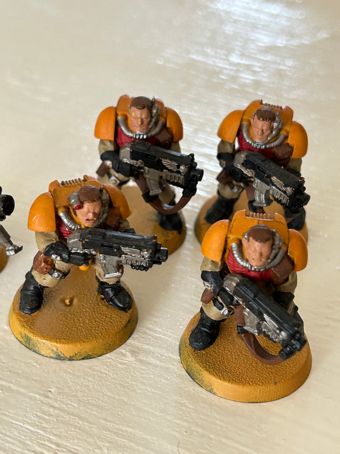 Warhammer 40k 5 plastic space marine scouts